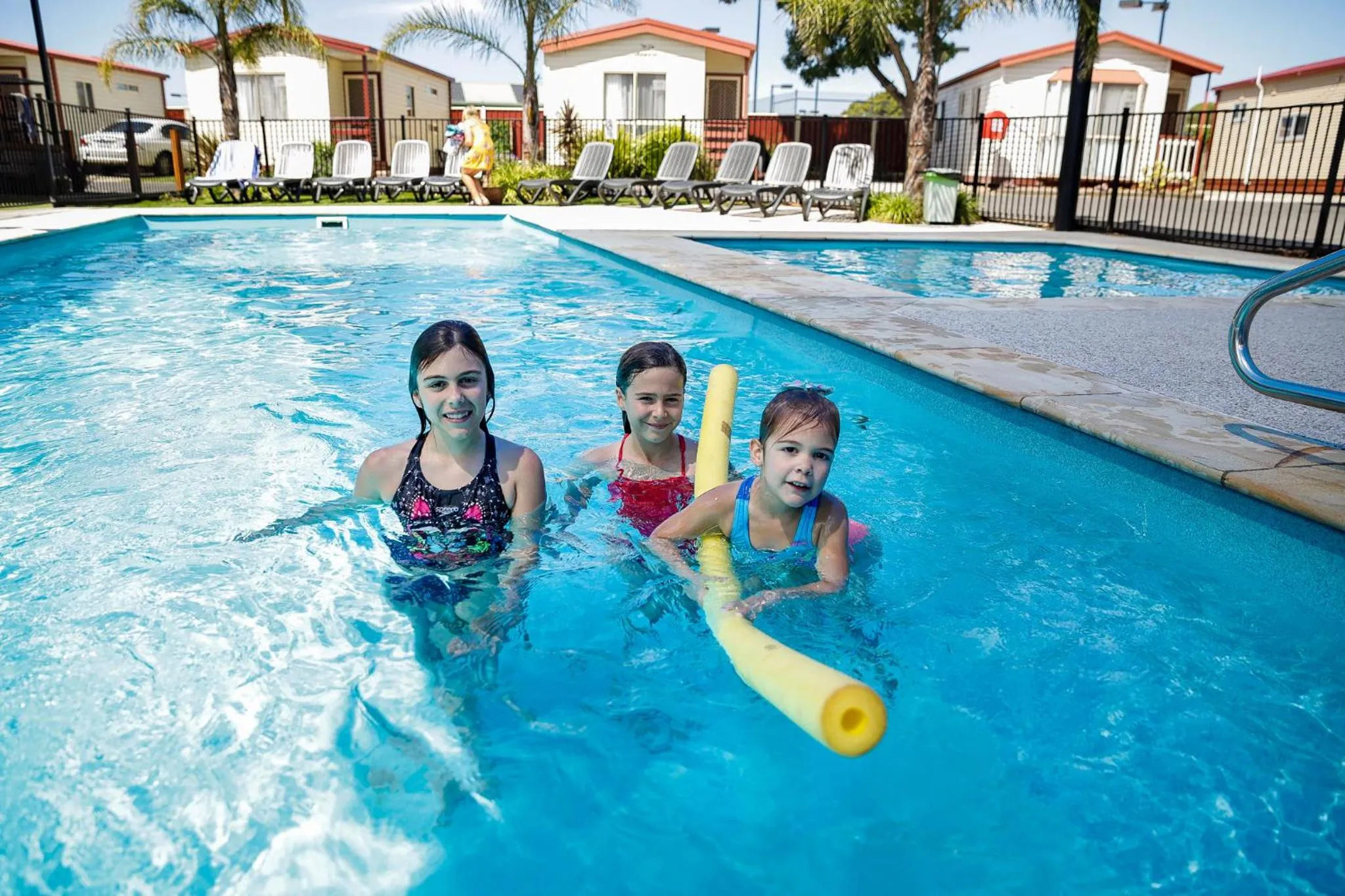 People in Geelong Holiday Park