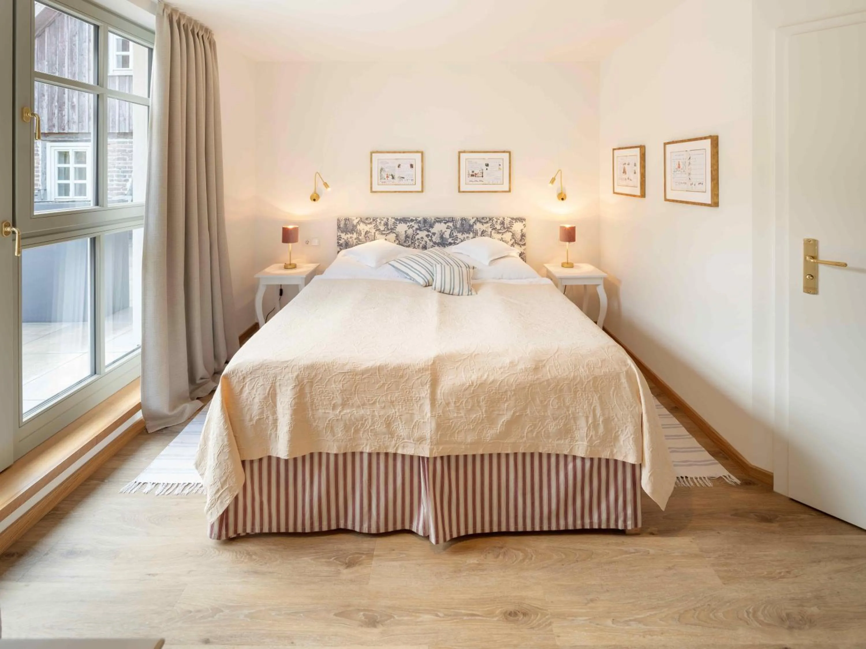 Bed in Romantik Hotel Landhaus Bärenmühle