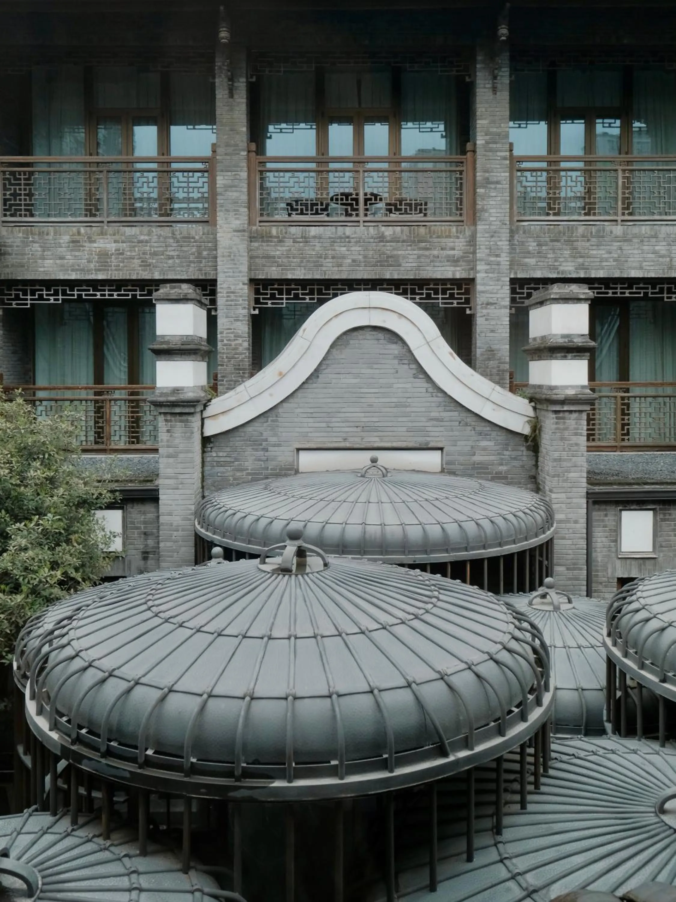 Property building in Diaoyutai Boutique Hotel Chengdu