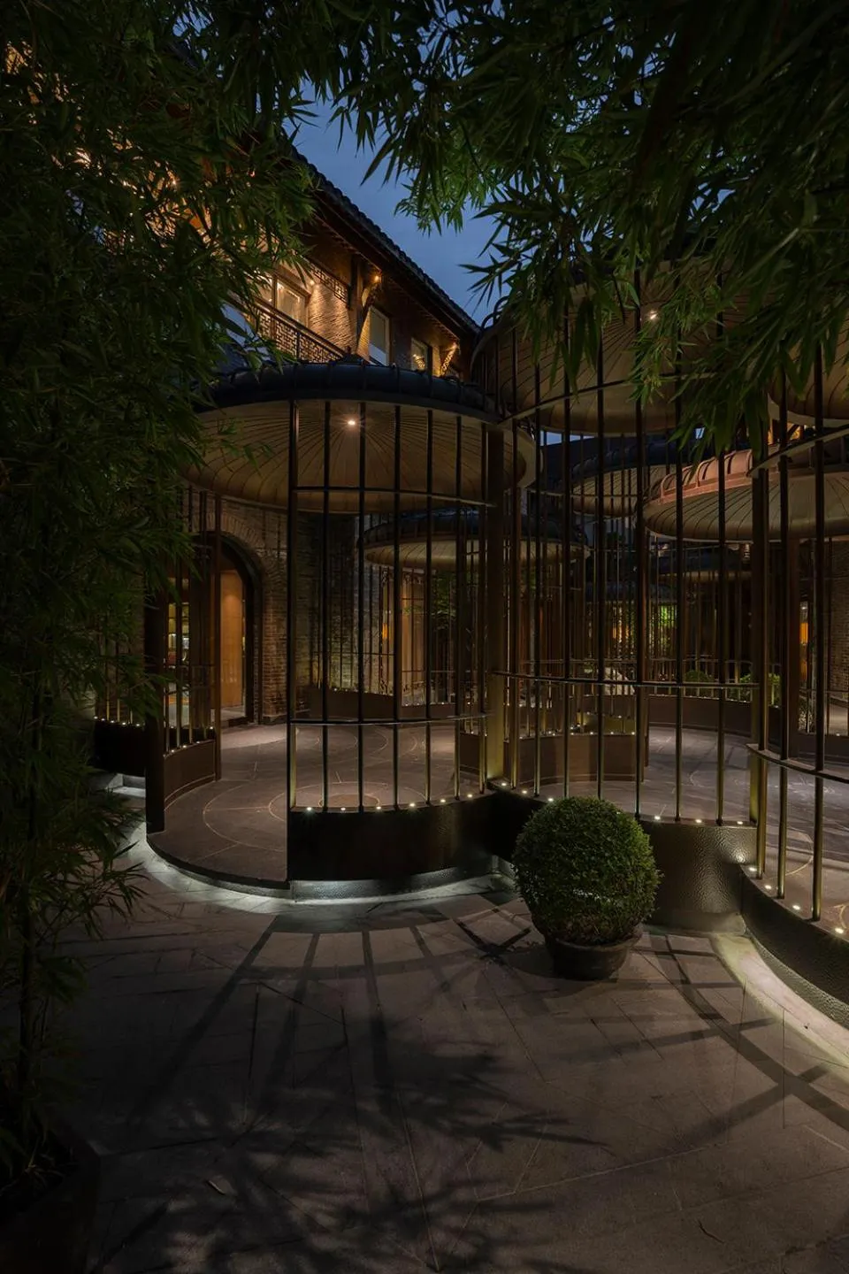 Property building in Diaoyutai Boutique Hotel Chengdu
