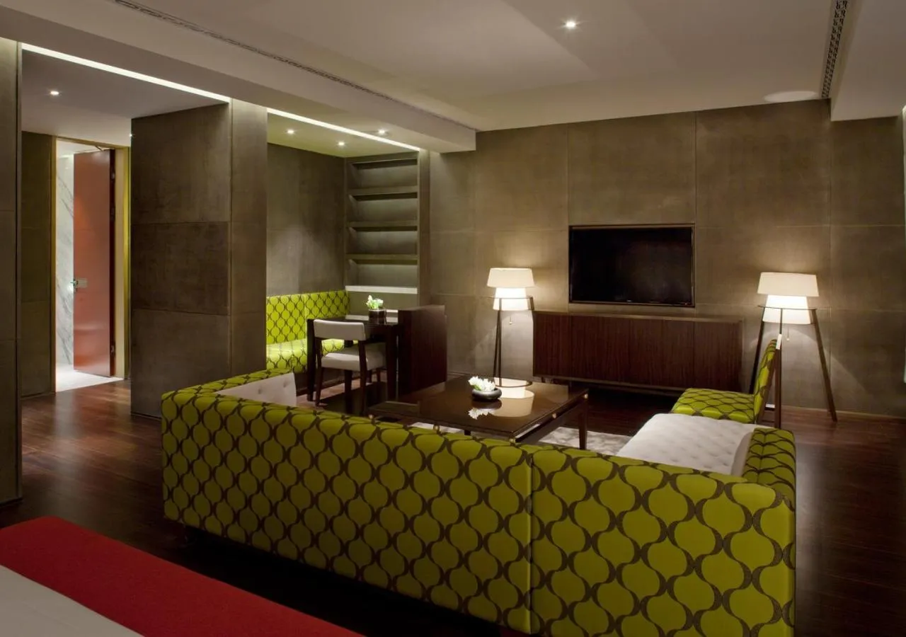 TV and multimedia, Bed in Diaoyutai Boutique Hotel Chengdu