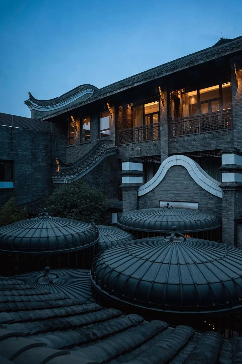 Property building in Diaoyutai Boutique Hotel Chengdu