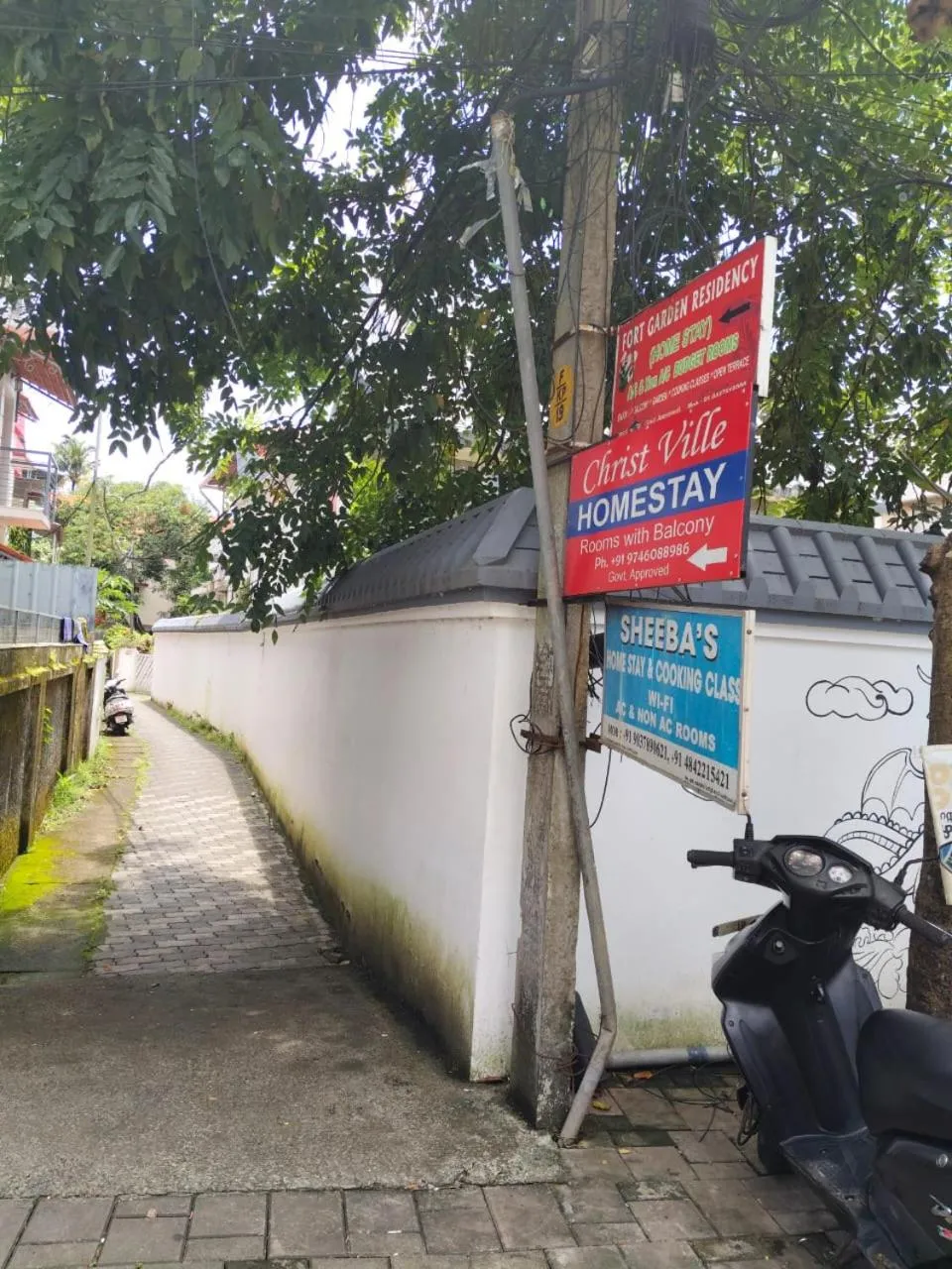 Street view in ChristVille