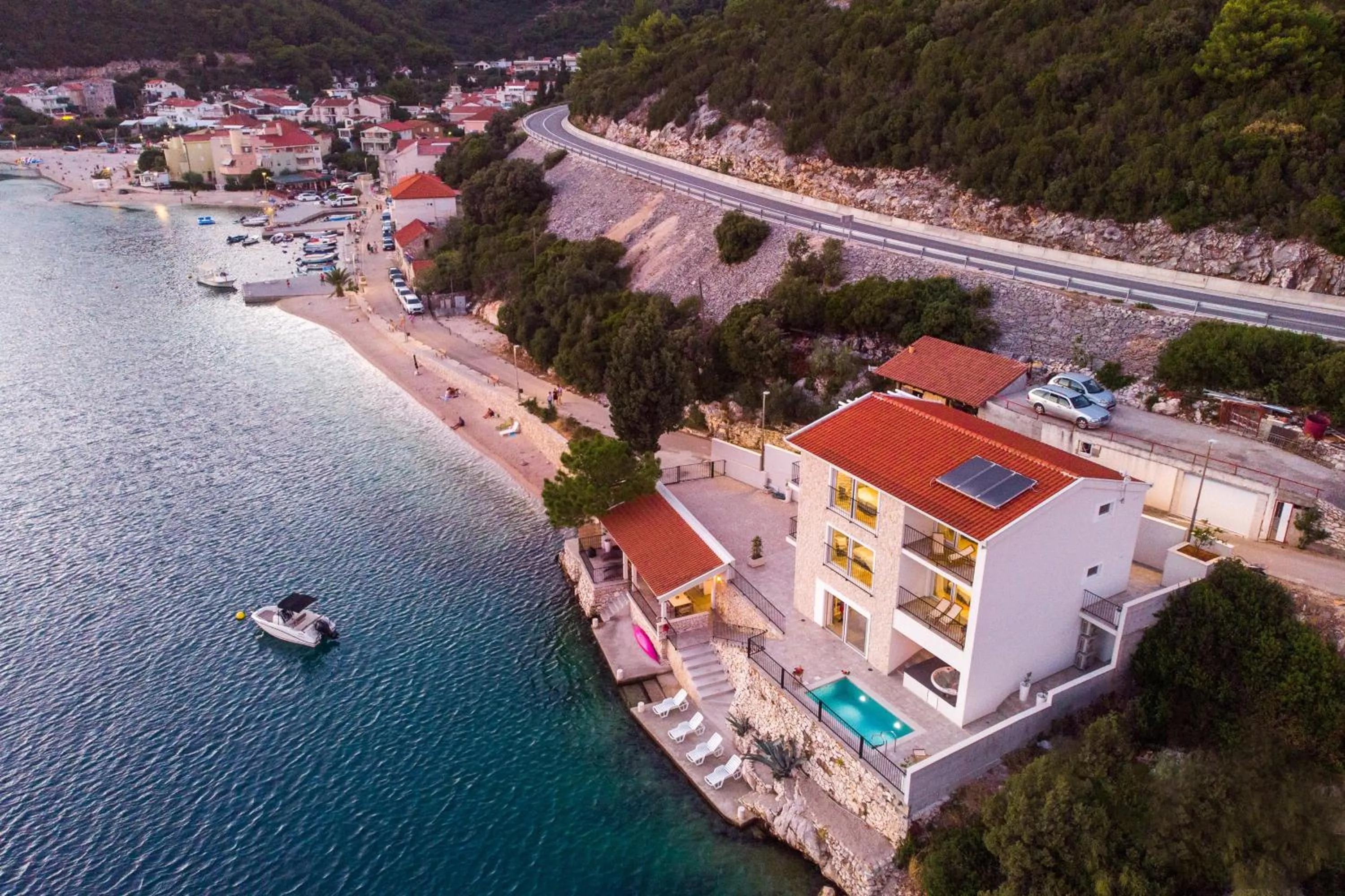 Bird's eye view in Villa Simpleza