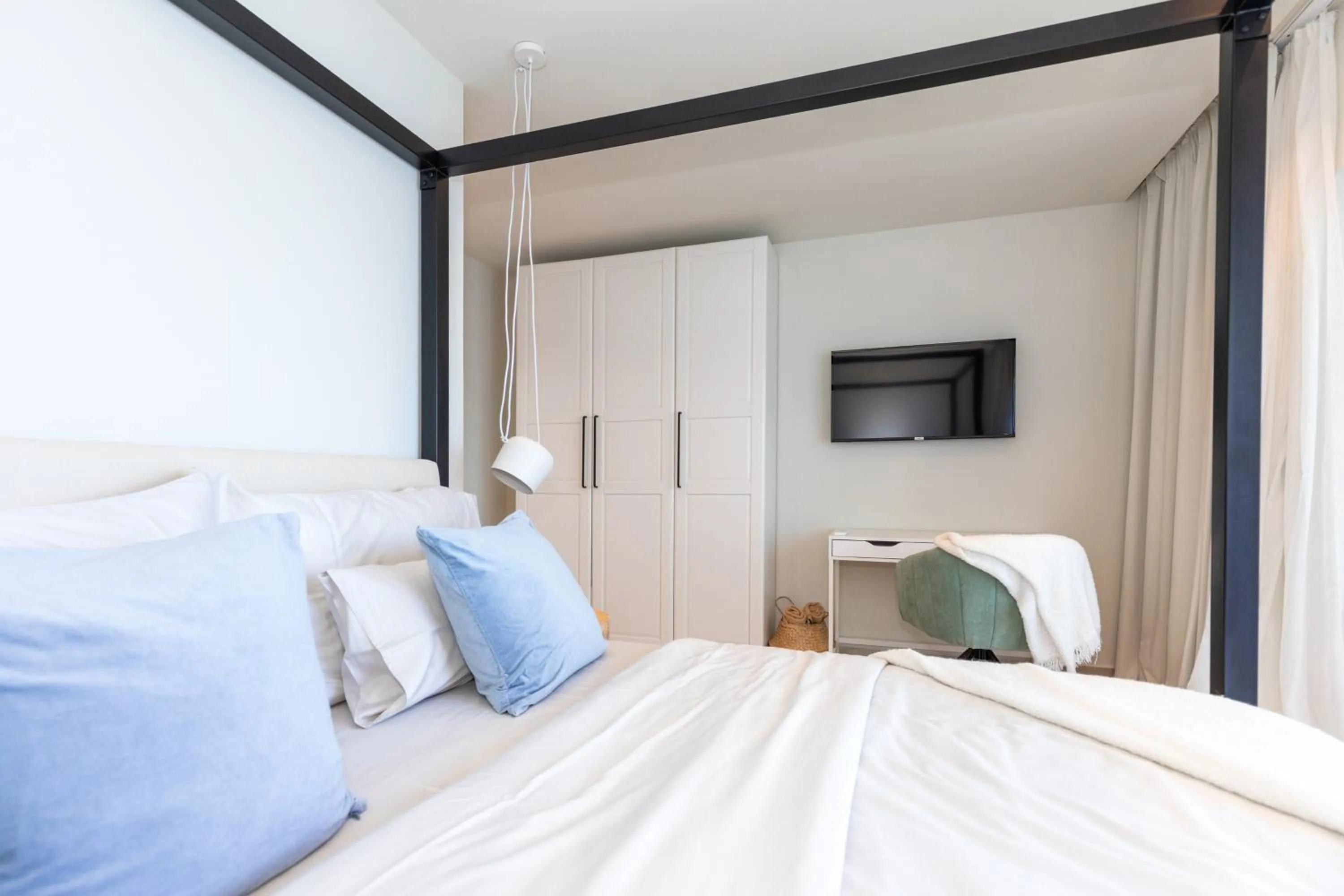 Bedroom, Bed in Villa Simpleza