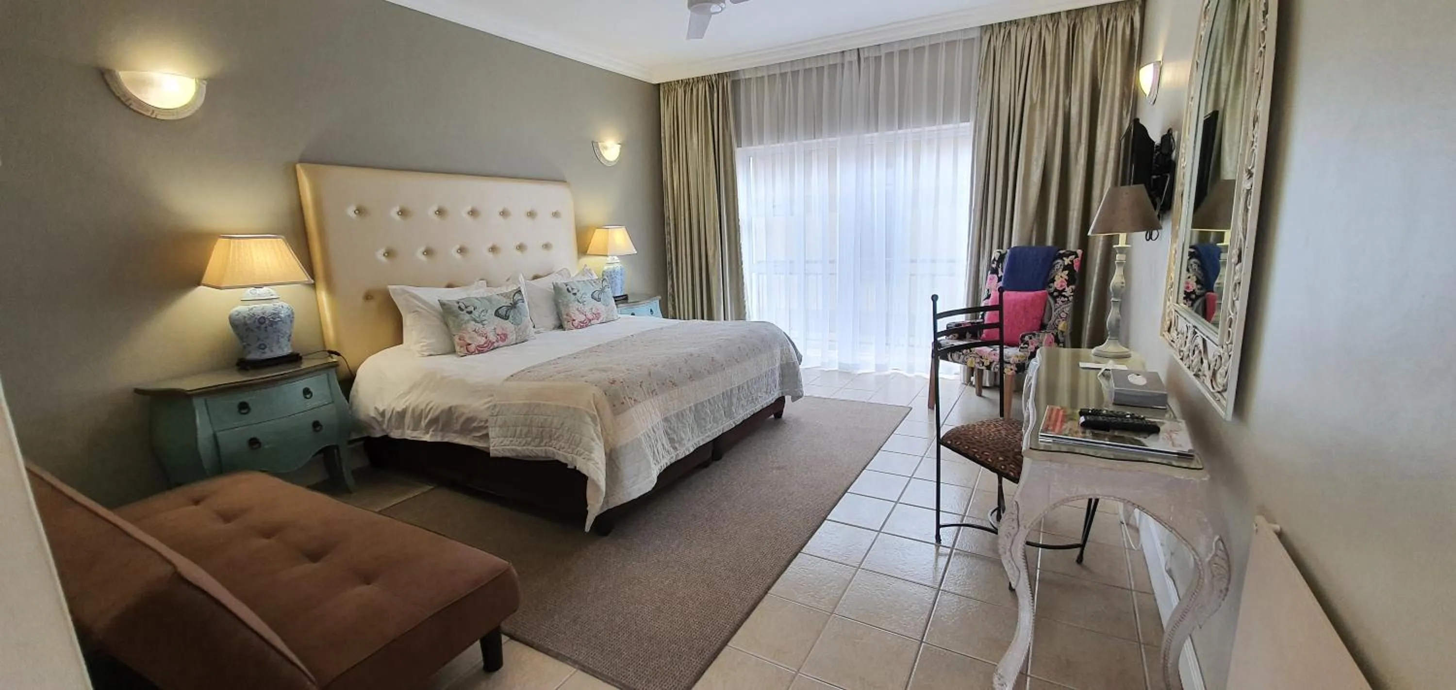 Photo of the whole room, Bed in The Mandyville Jeffreys Bay