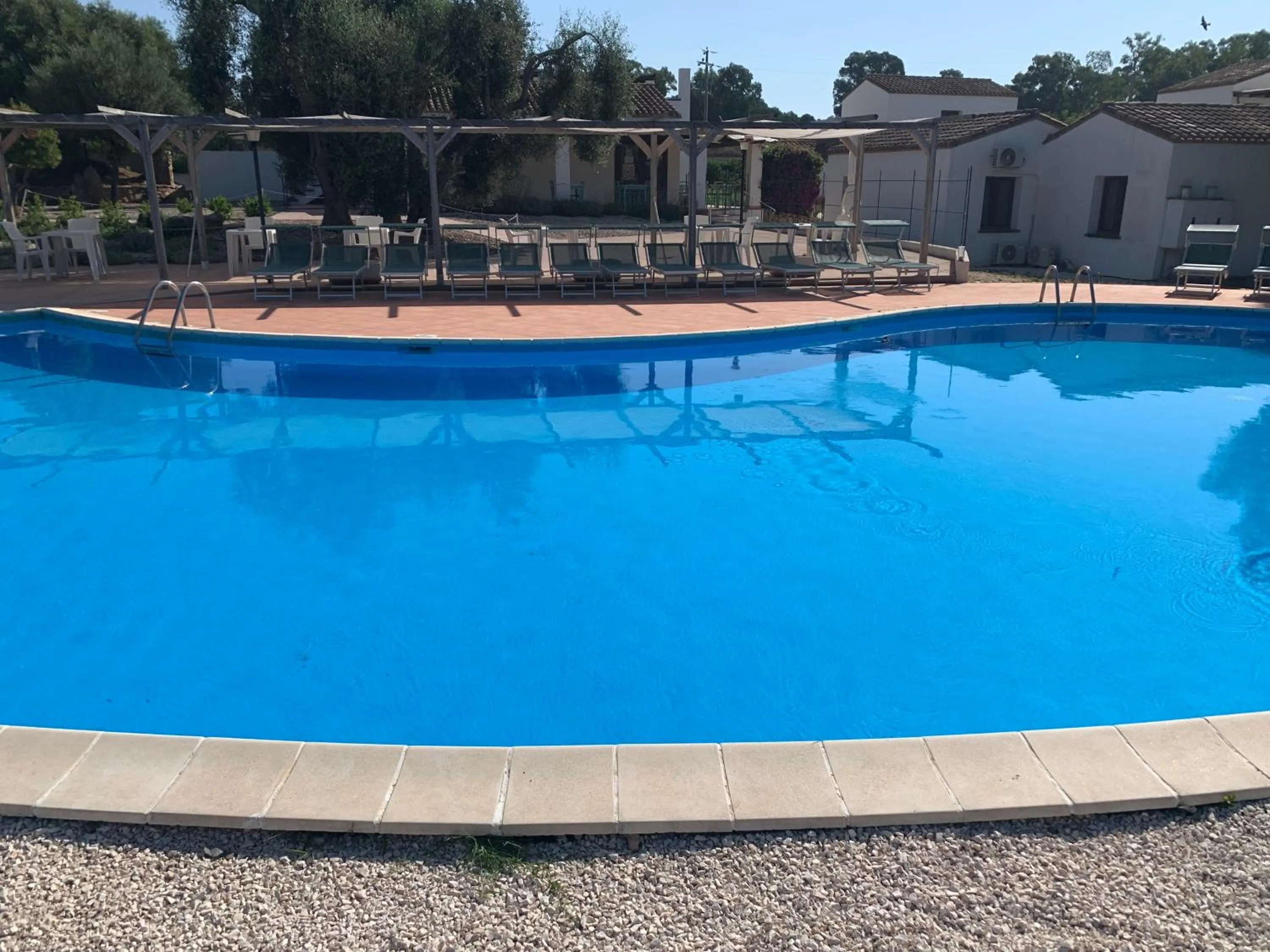 Pool view in Cort'e Nastasj