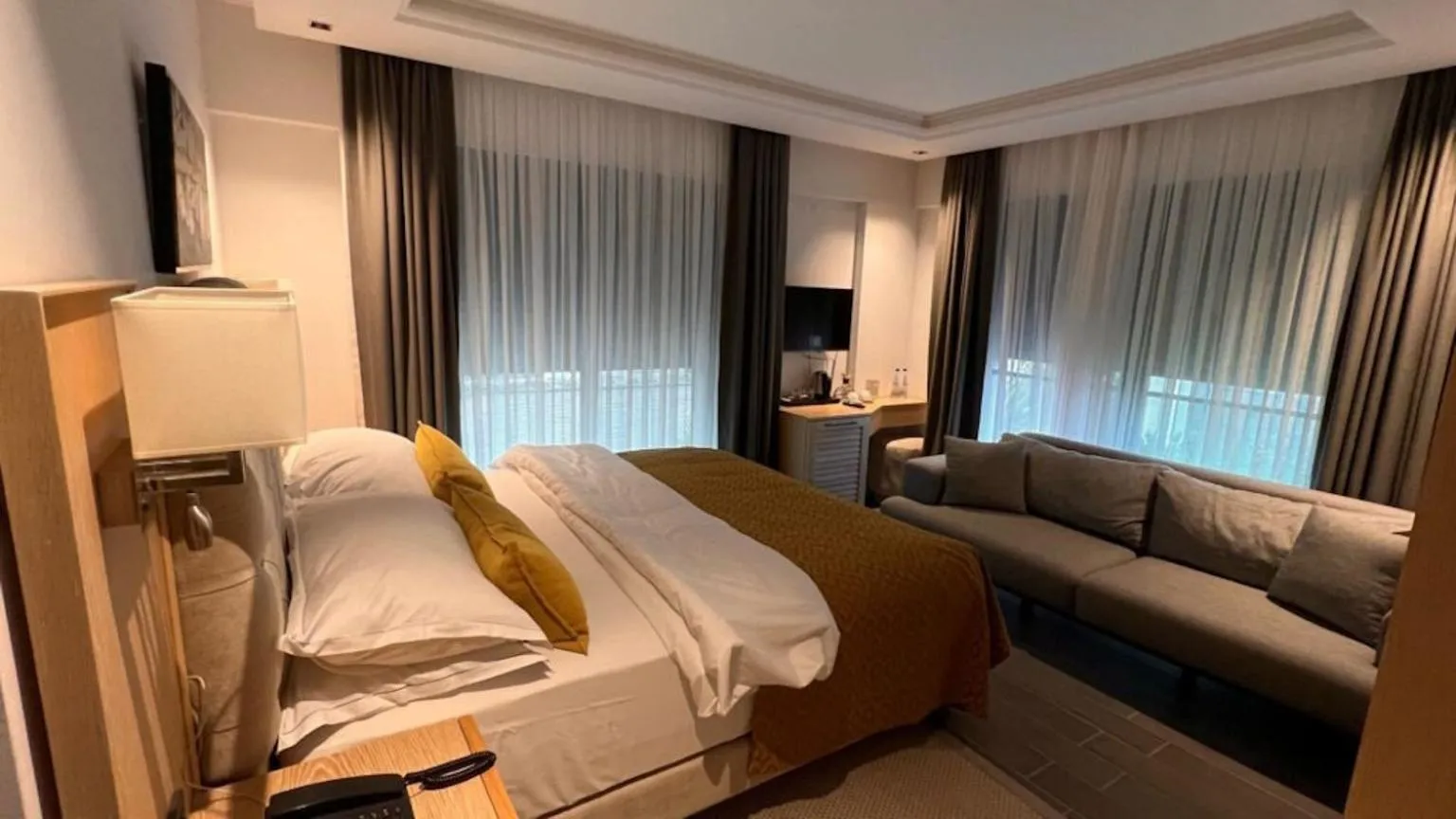 Bed in Casa Mimosa Hotel