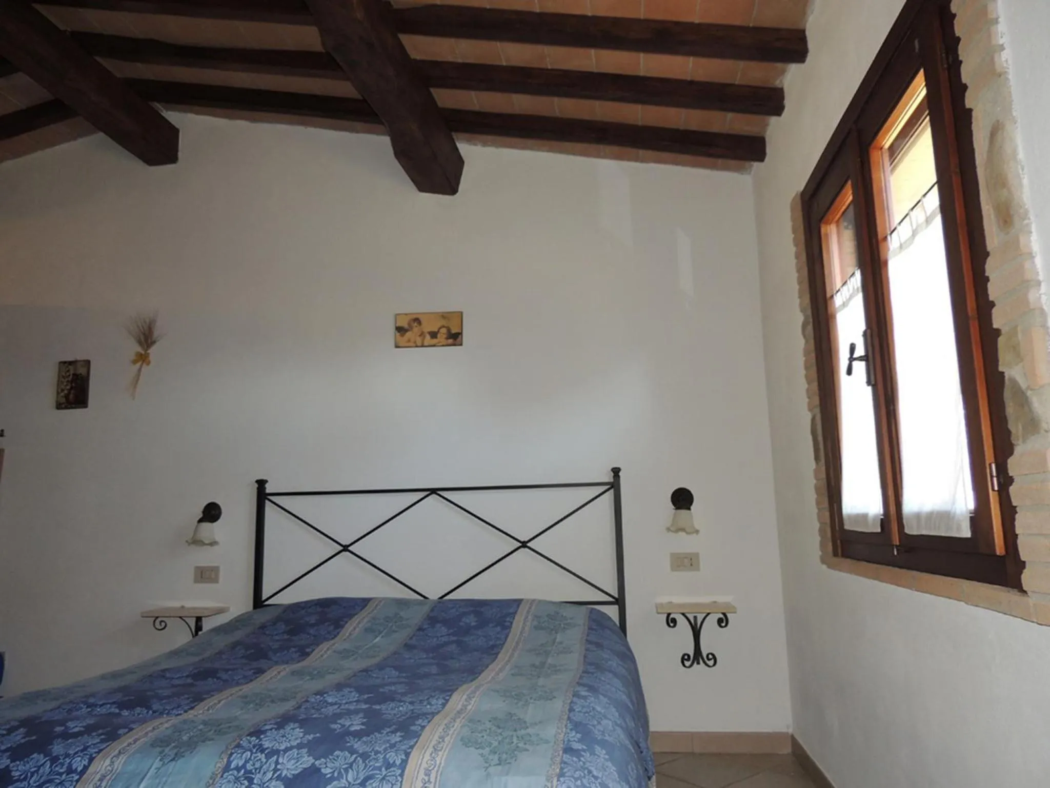 Bedroom, Bed in La Merla