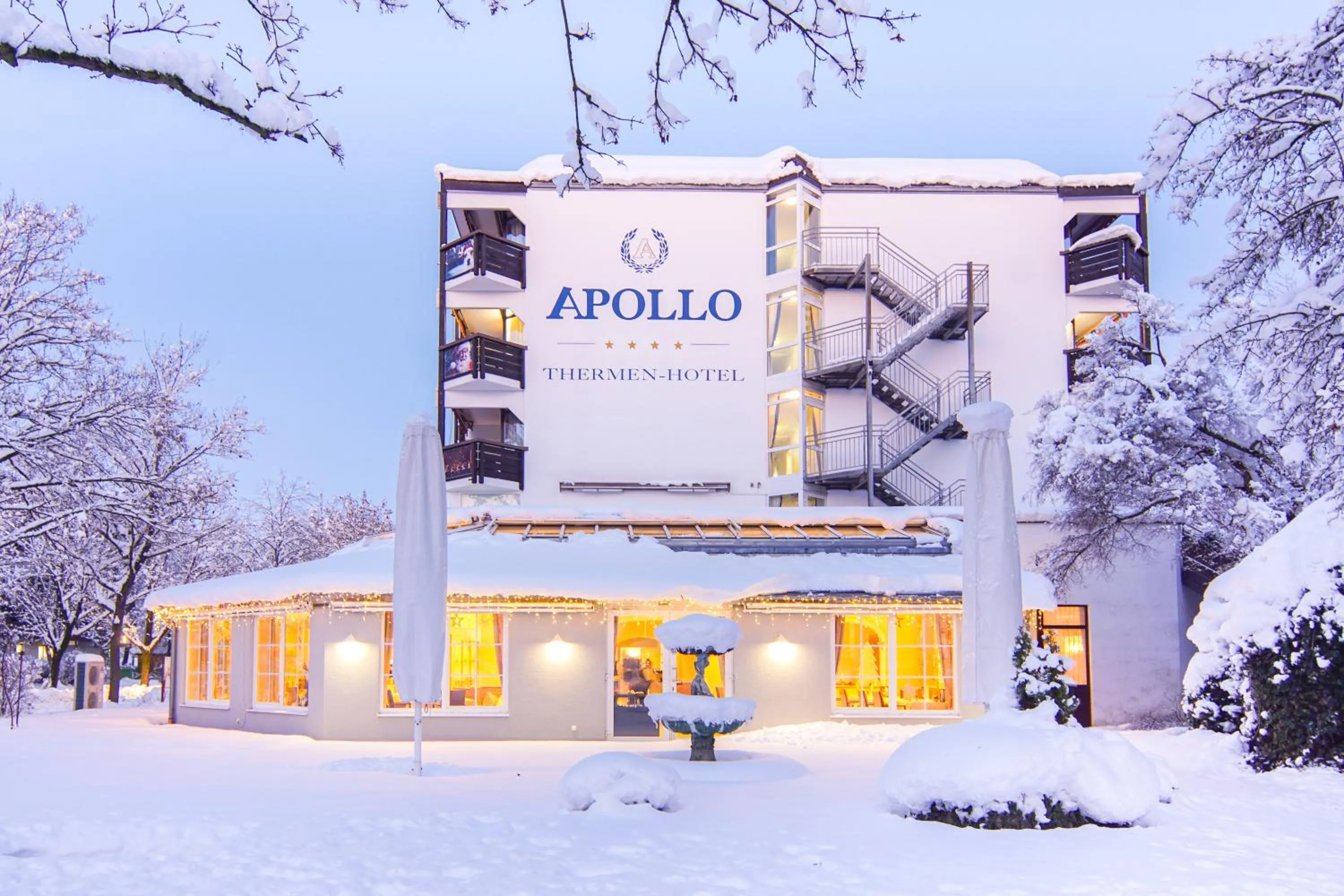 Property building in Thermenhotel Apollo