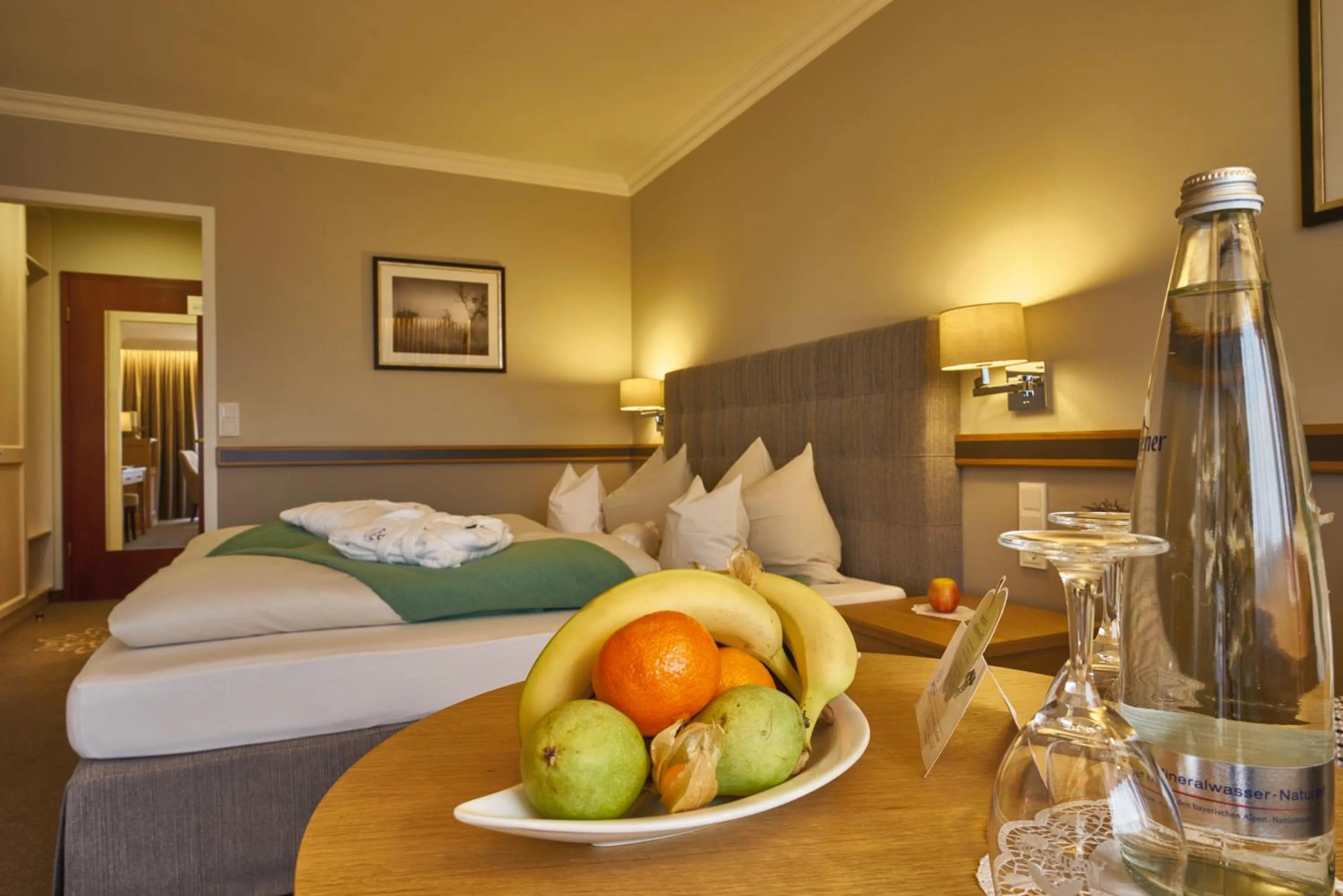 Photo of the whole room, Bed in Thermenhotel Apollo