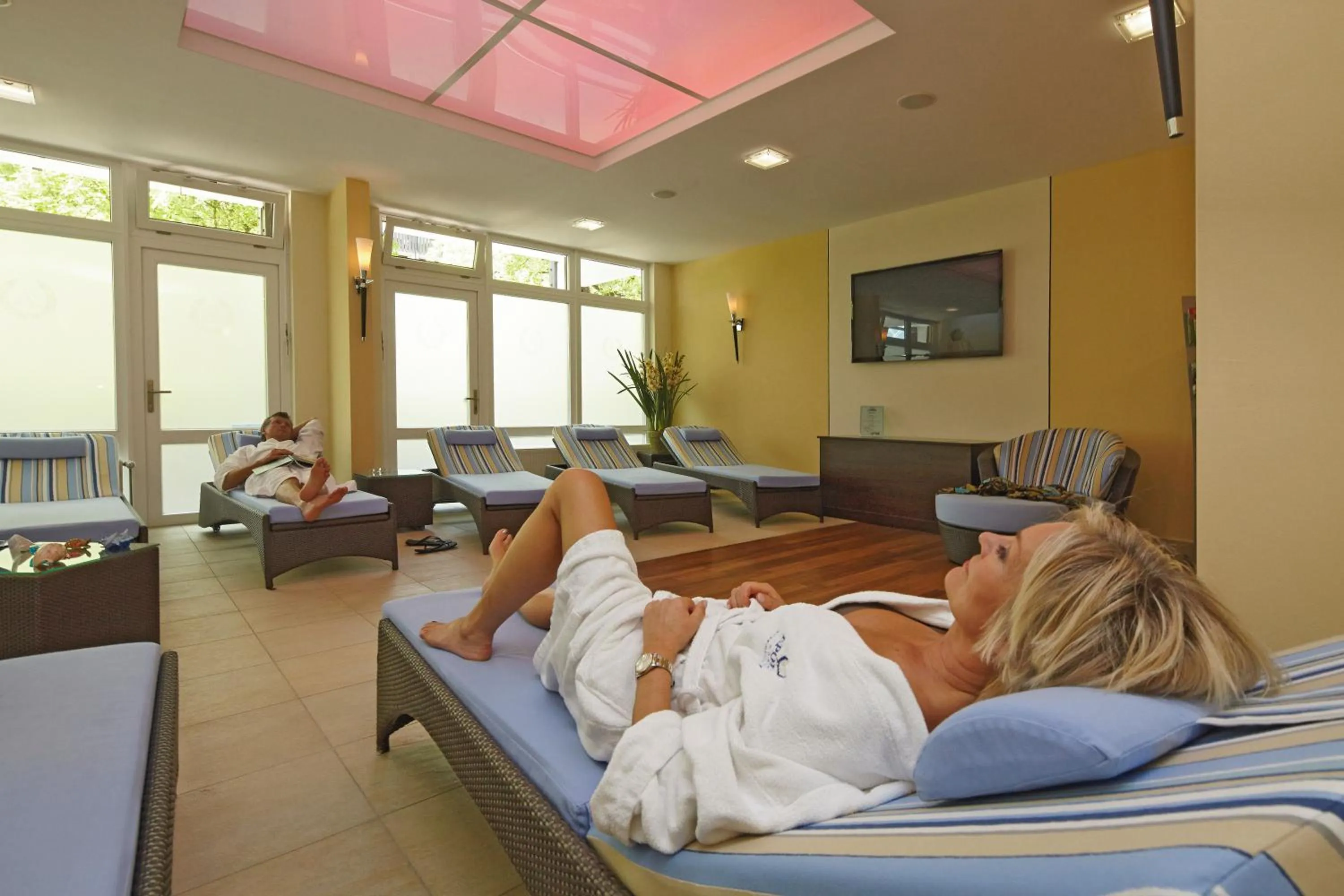 Spa and wellness centre/facilities in Thermenhotel Apollo