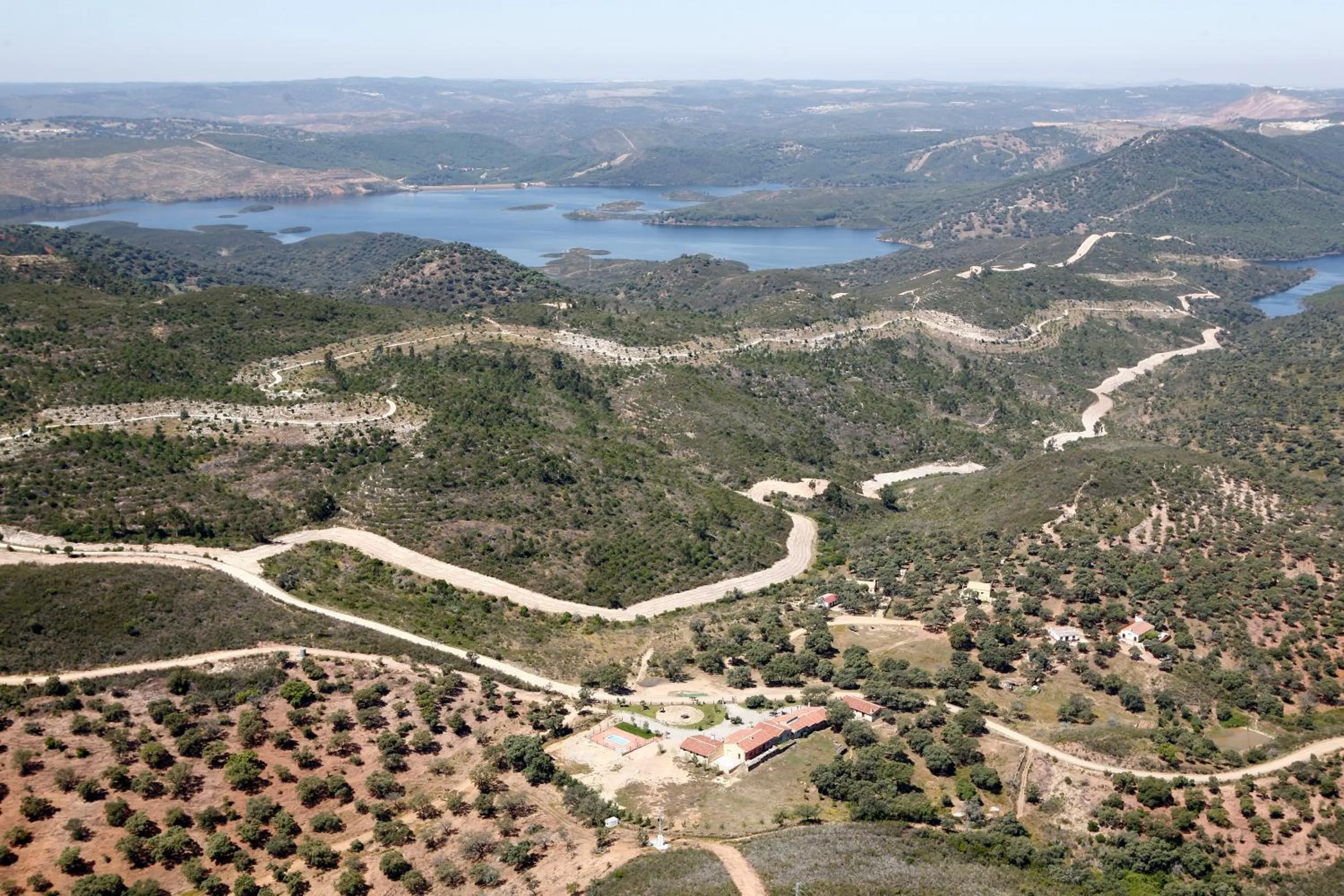 Bird's eye view in Finca Los Caleros