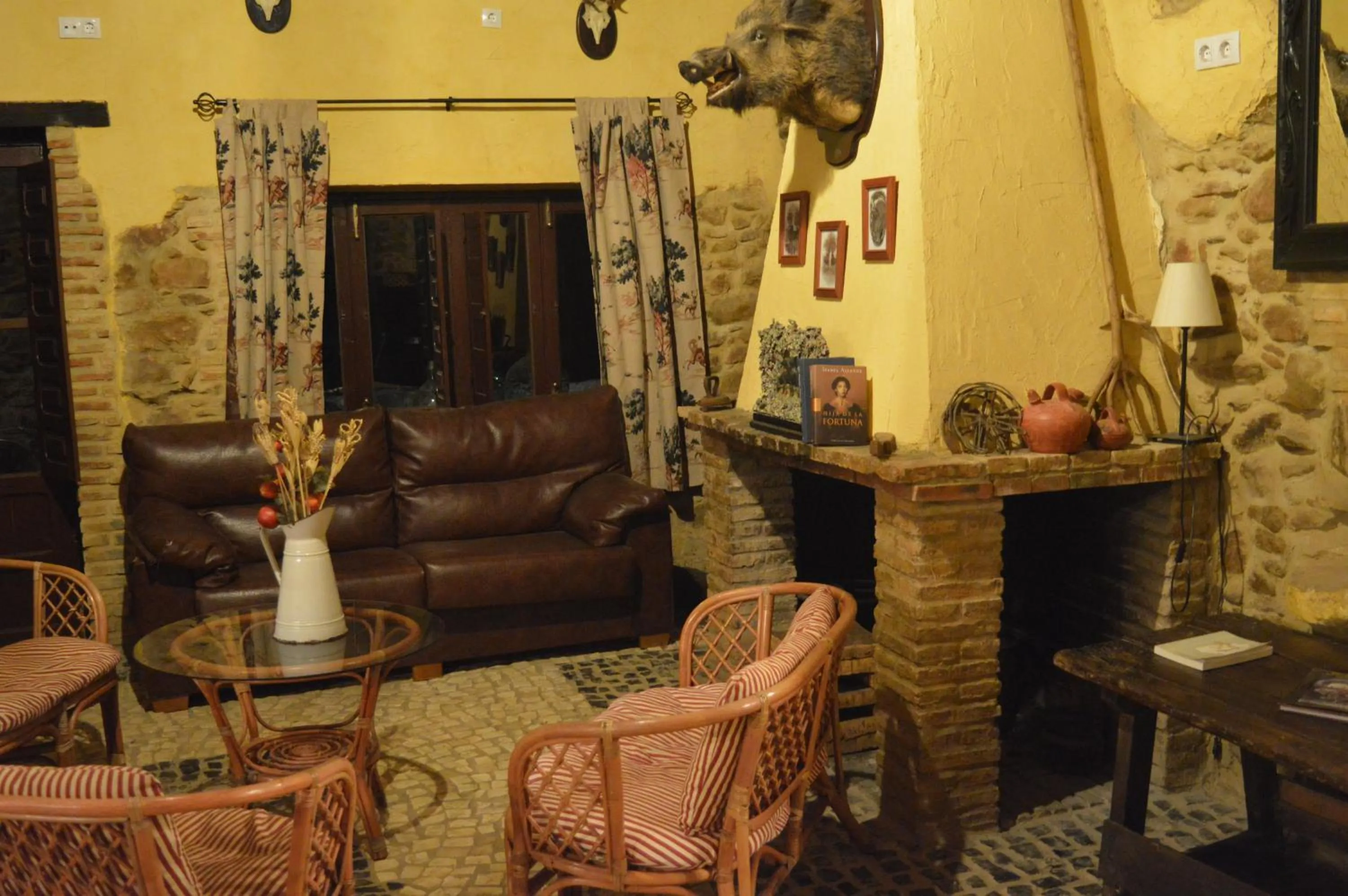 Lobby or reception in Finca Los Caleros