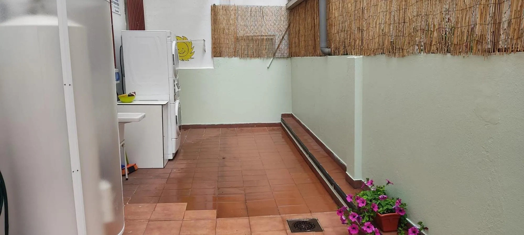 Balcony/Terrace in Albergue Santos