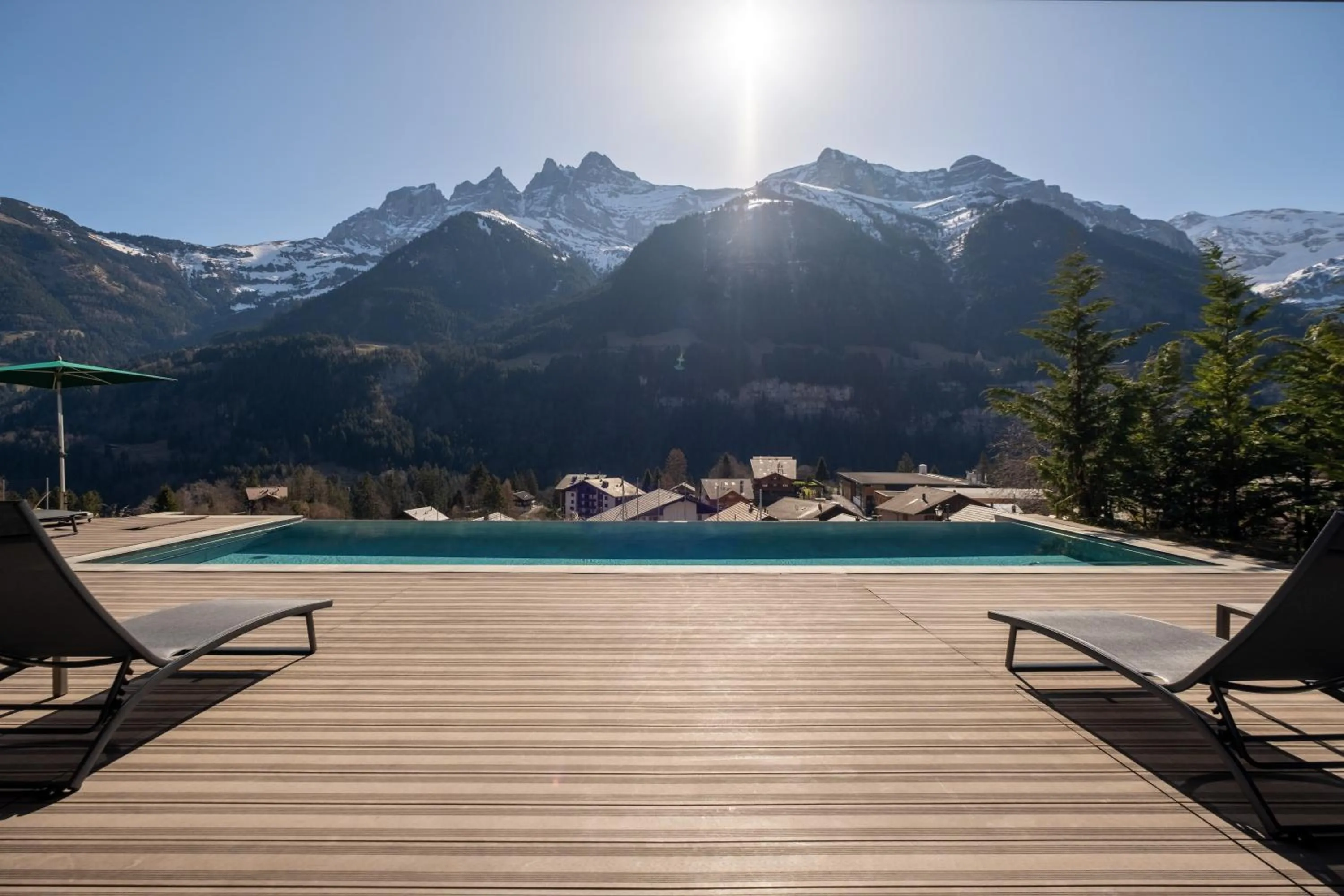 Swimming pool in Hôtel National Resort & Spa