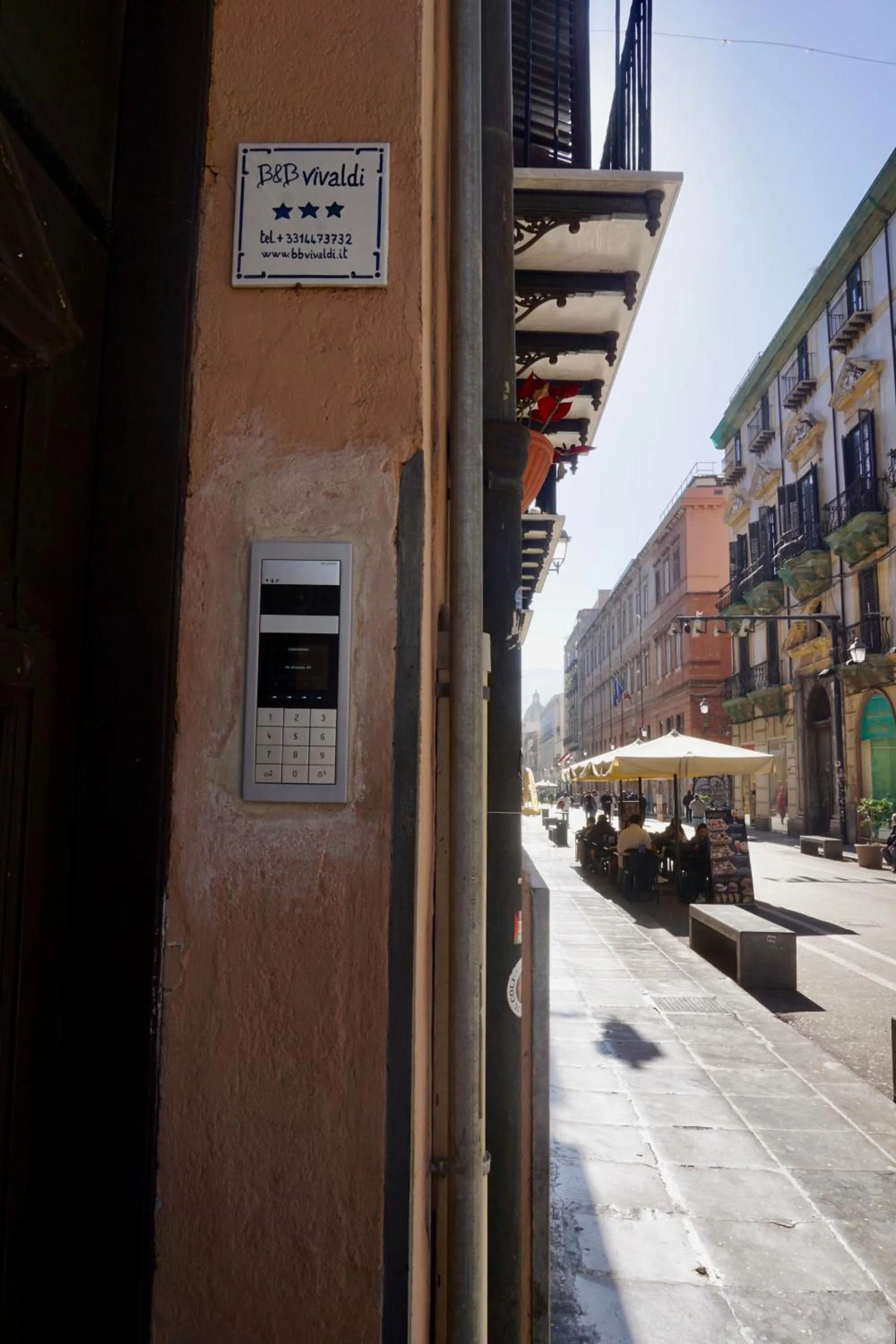 View (from property/room) in B&B Vivaldi