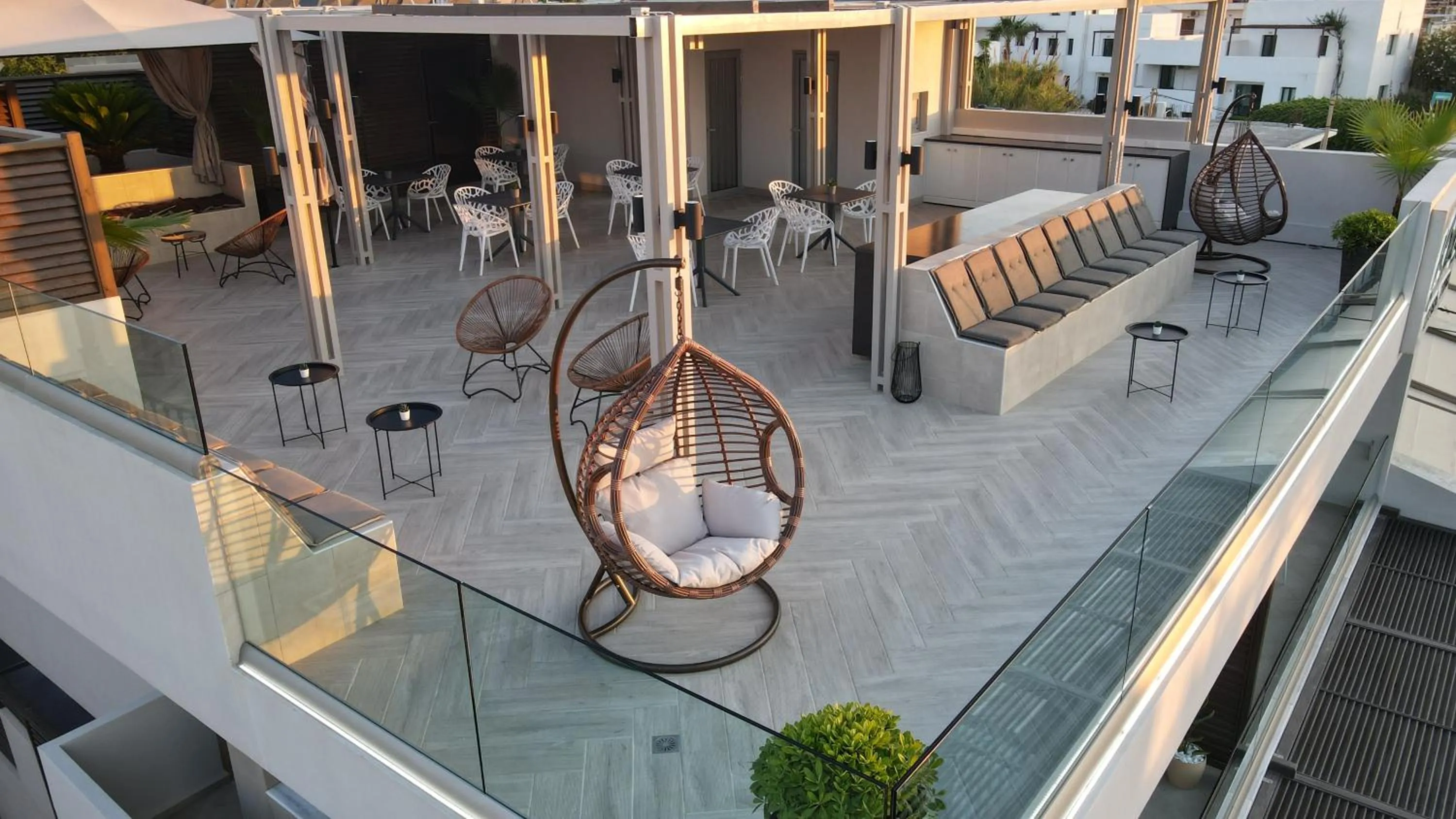 Patio in xSuites Hotel