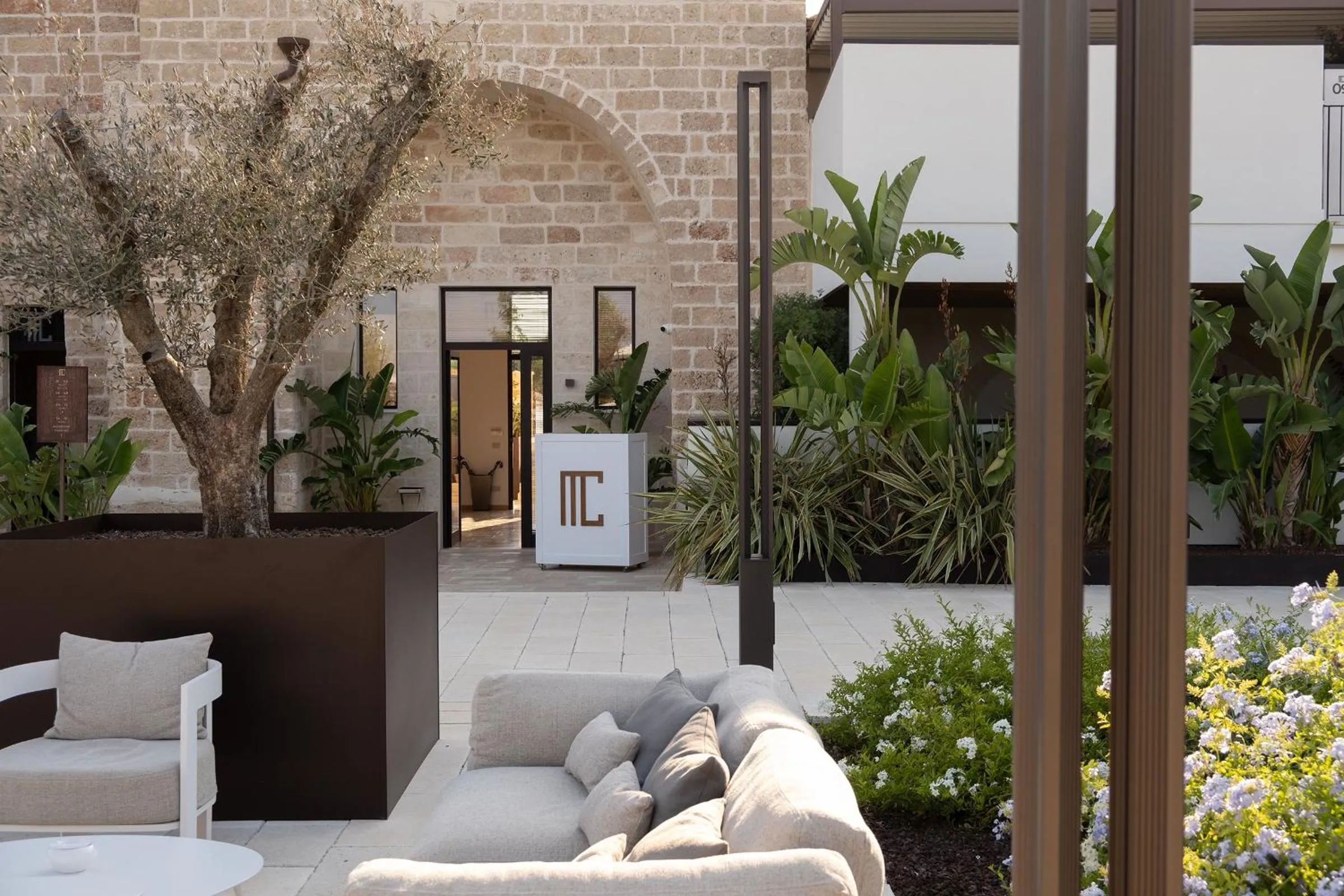 Lobby or reception in Masseria Corsano