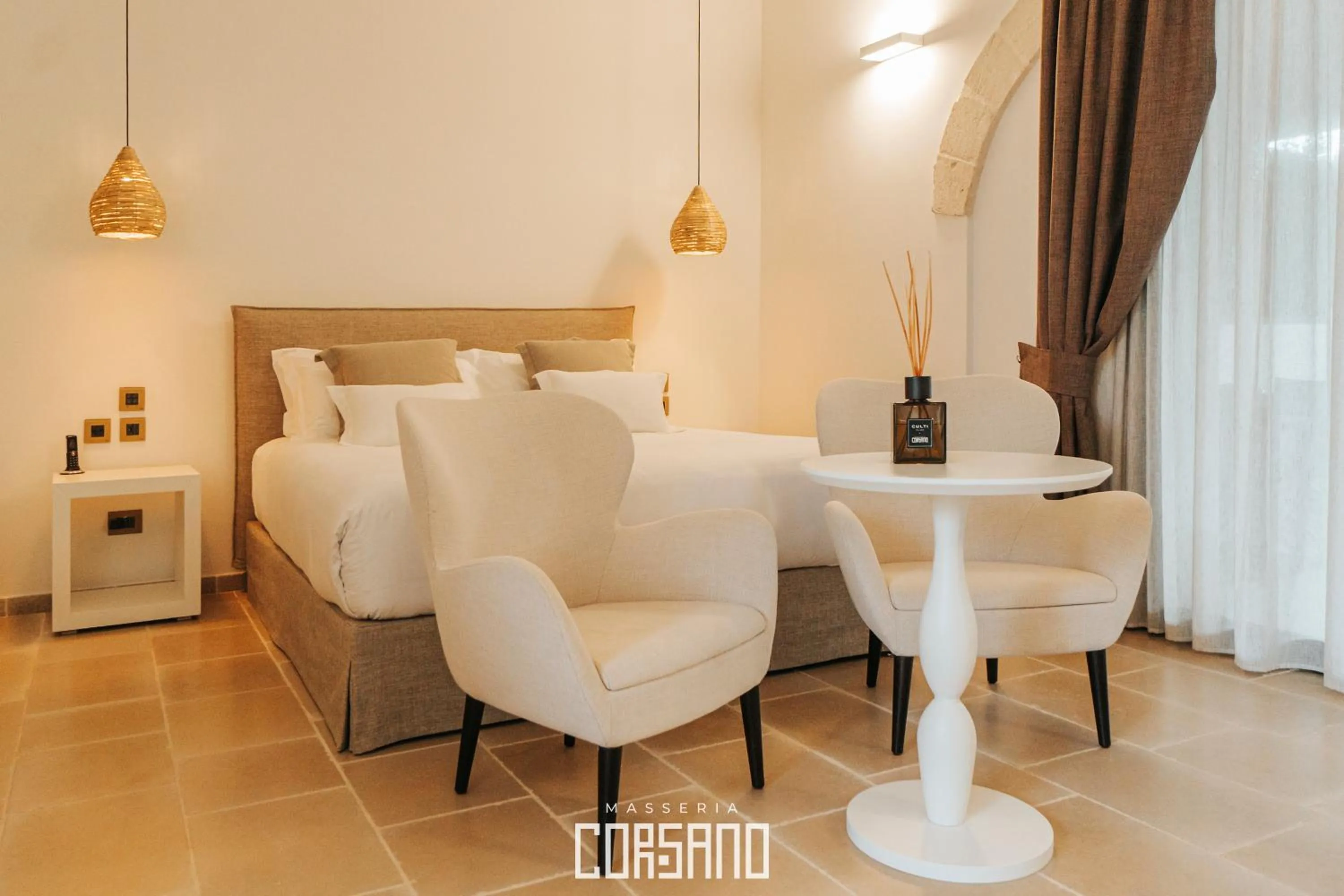 Bed in Masseria Corsano