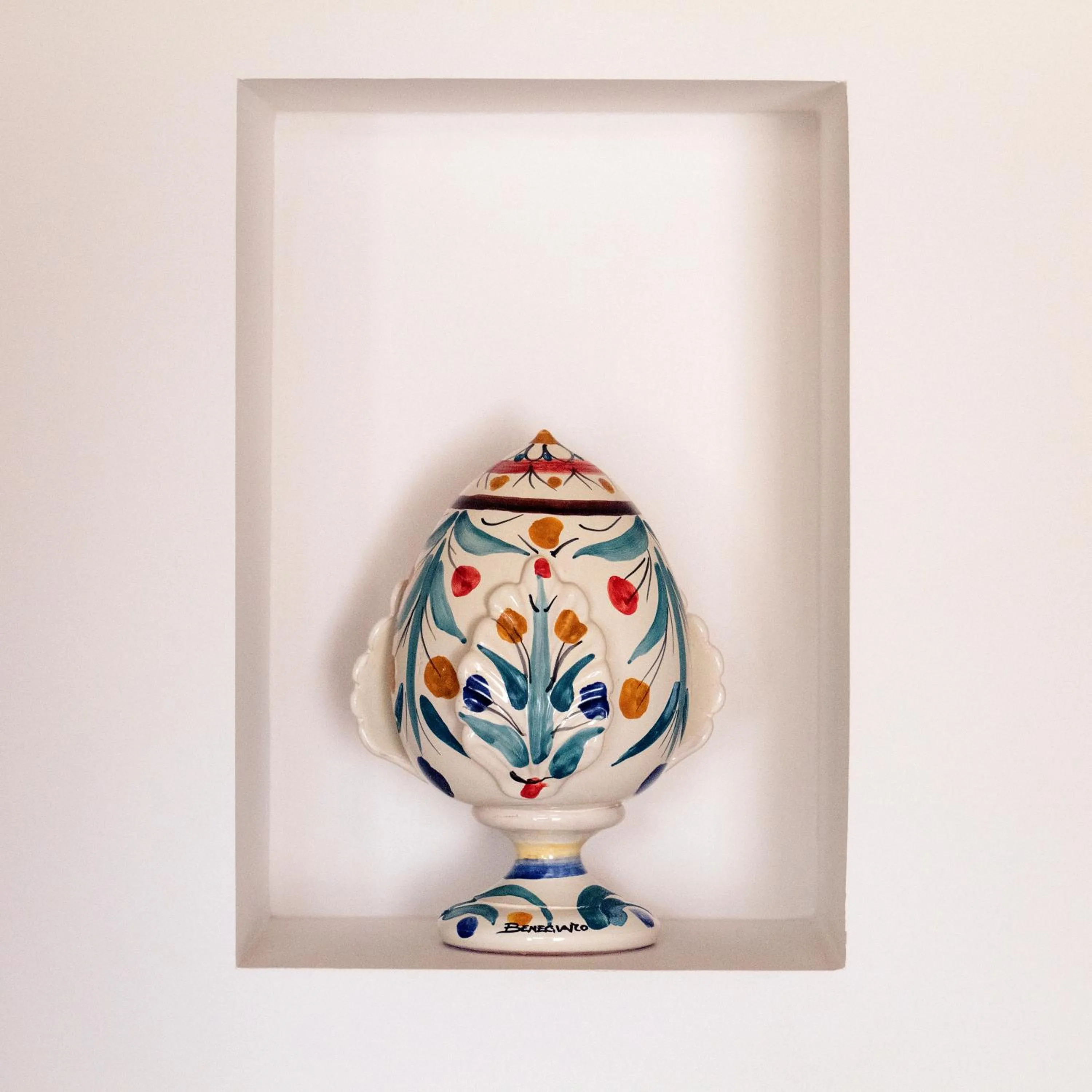 Decorative detail in Masseria Corsano