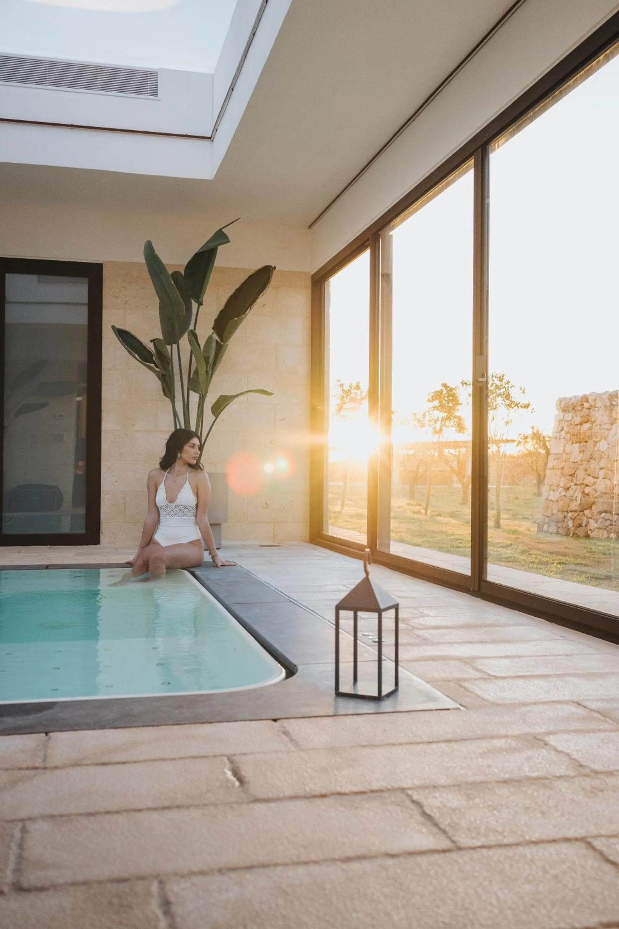 Hot Tub in Masseria Corsano