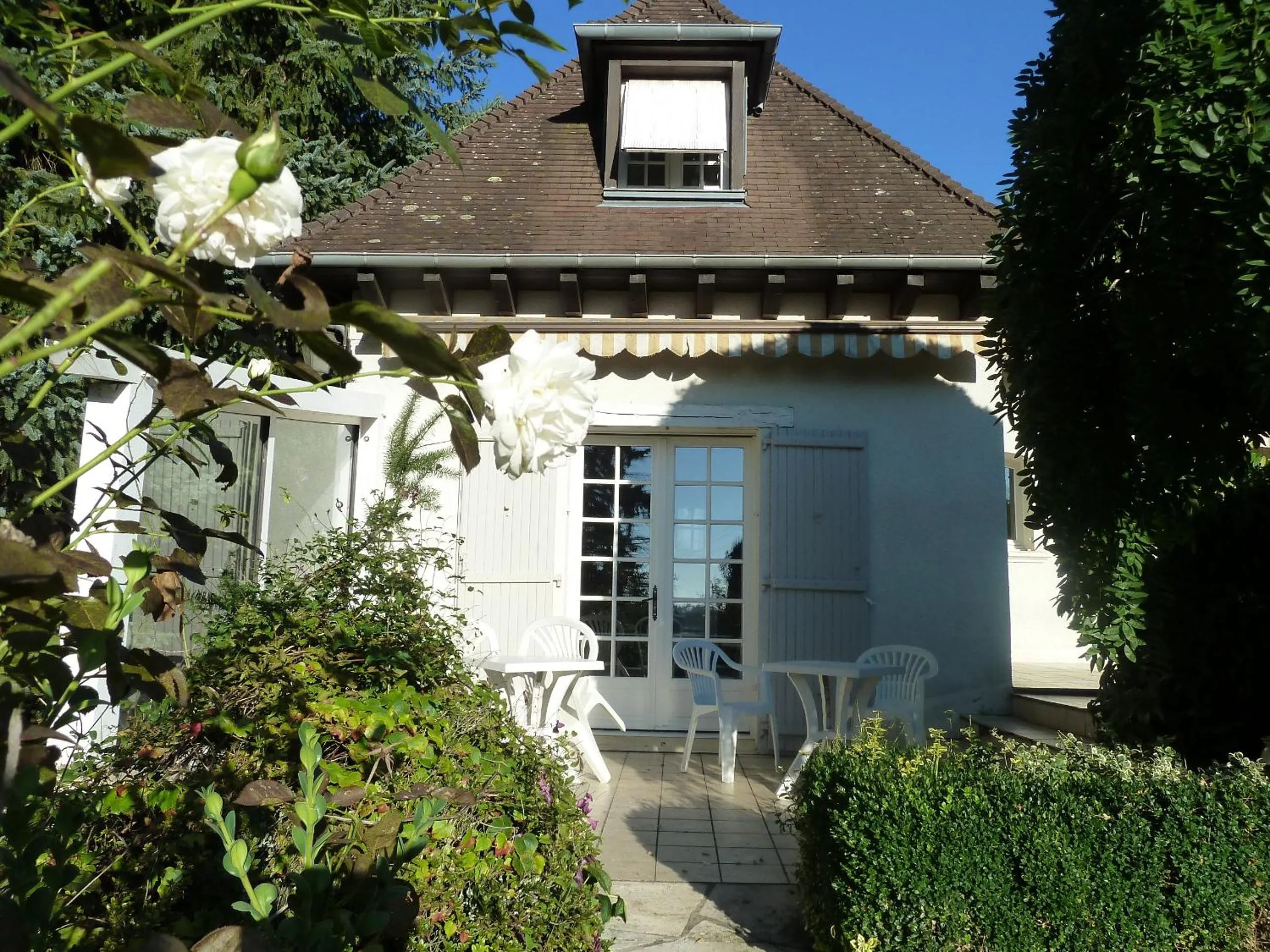 Balcony/Terrace in Chambres d'hôtes Le Saleix
