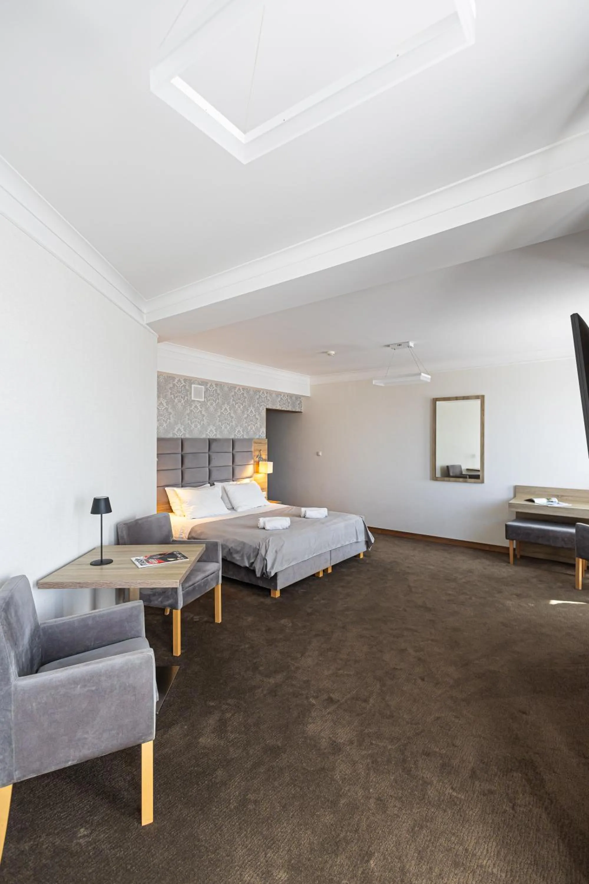 Bed in Hotel Kopczyński