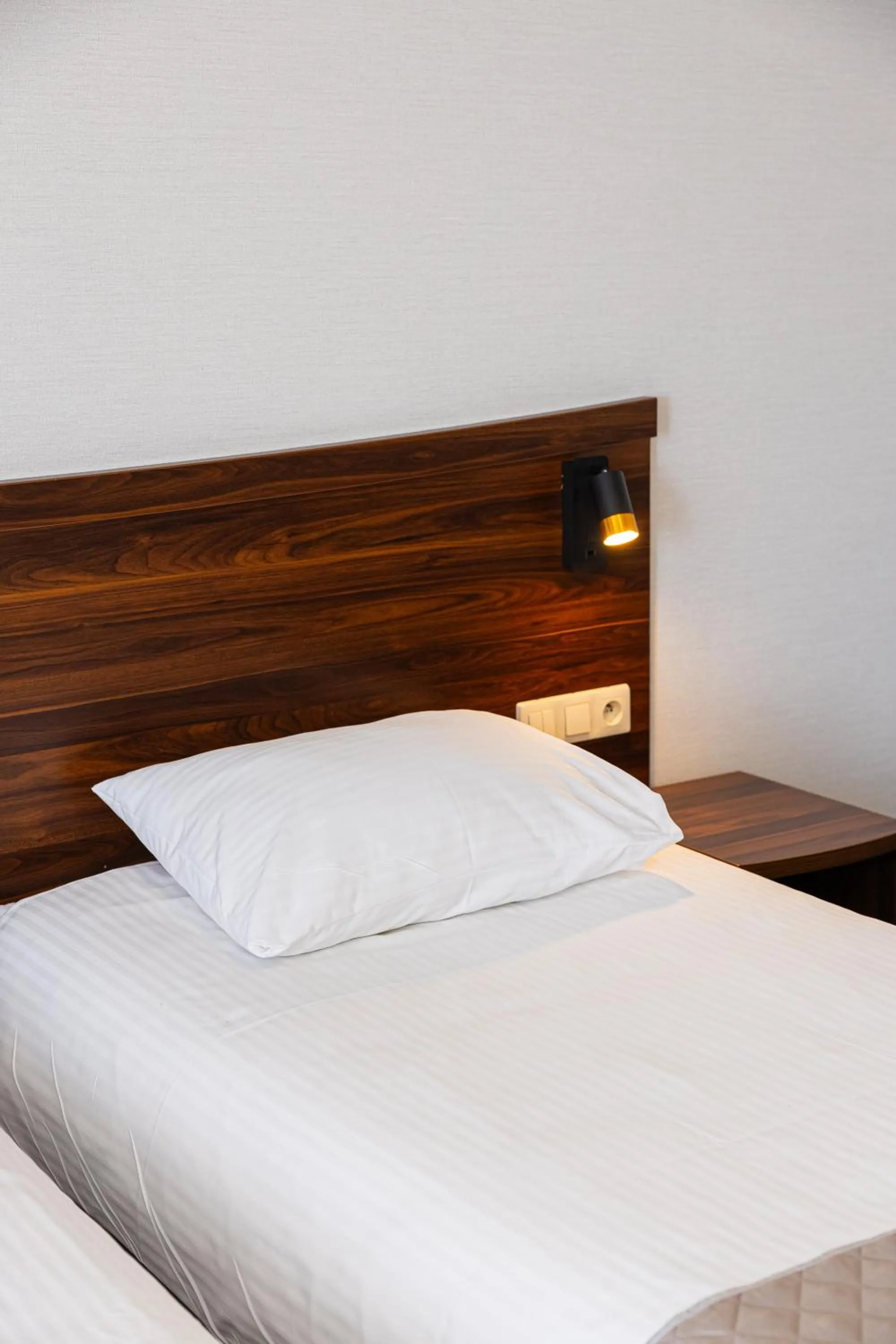 Bed in Hotel Kopczyński