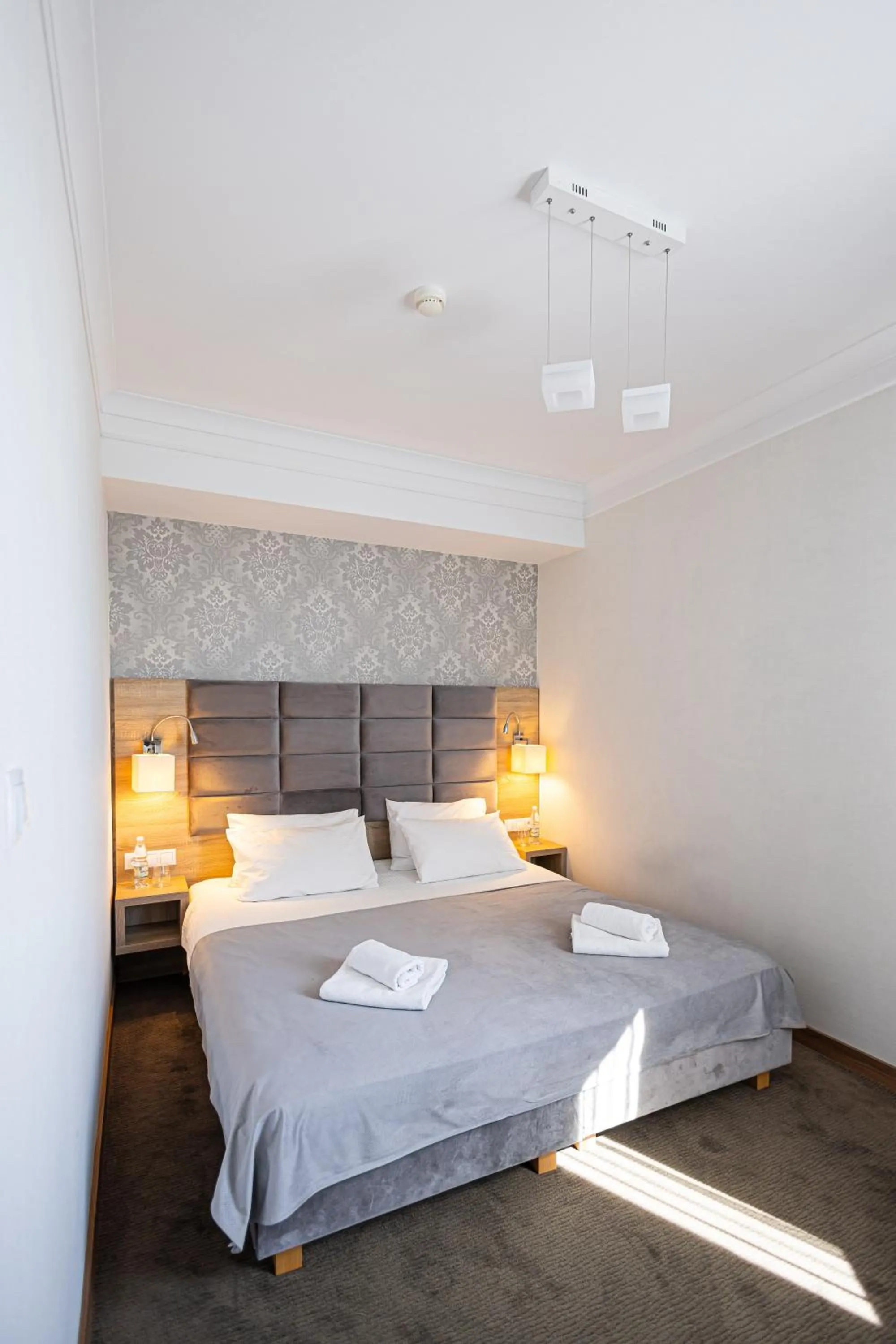 Bed in Hotel Kopczyński