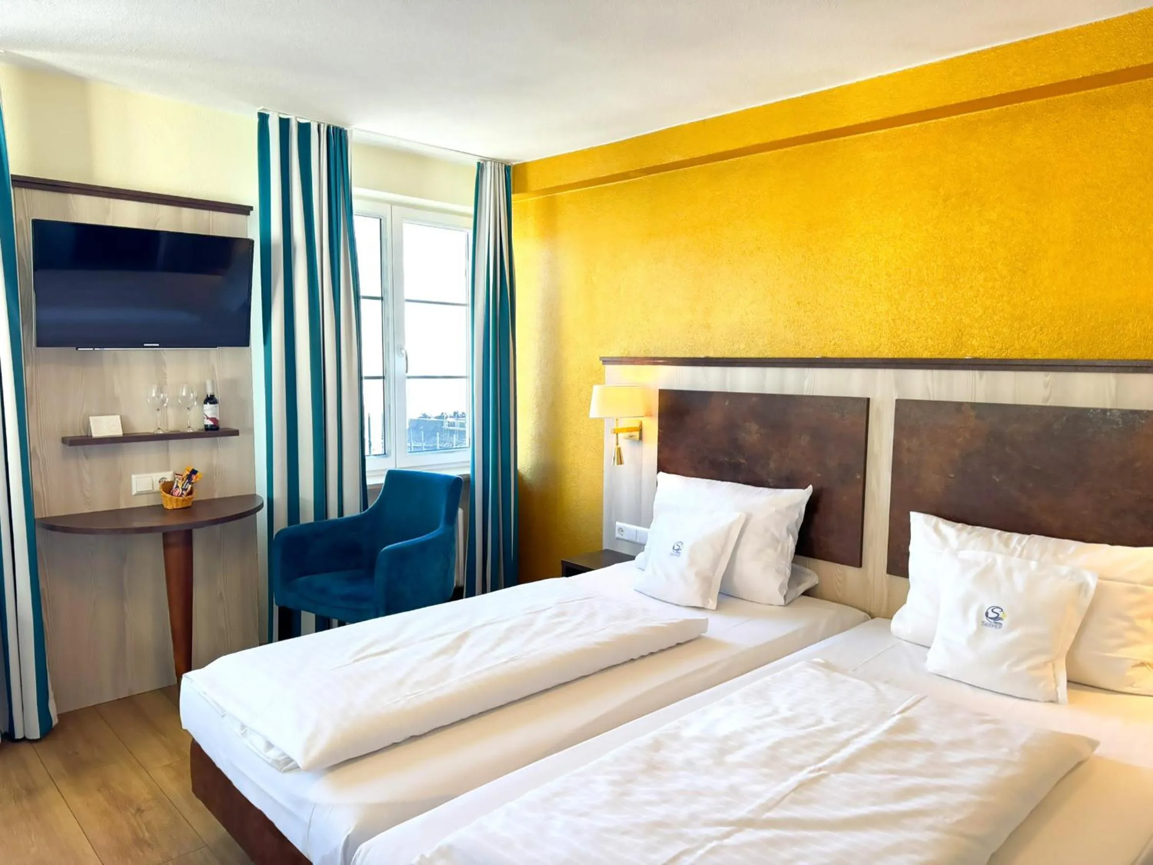 Bed in Hotel & Gästehaus Seehof