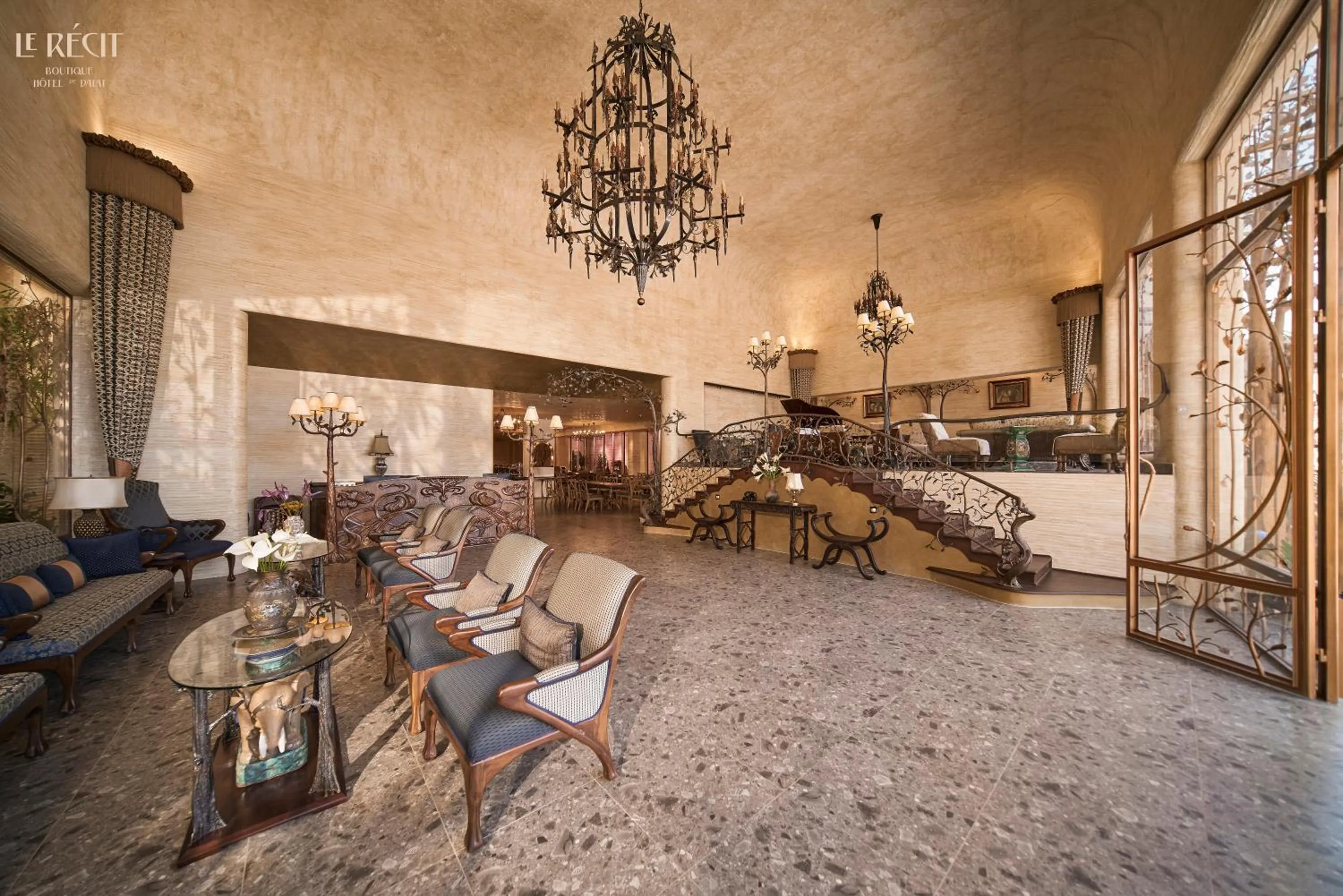 Lobby or reception in Le Récit Boutique Hôtel de Dalat