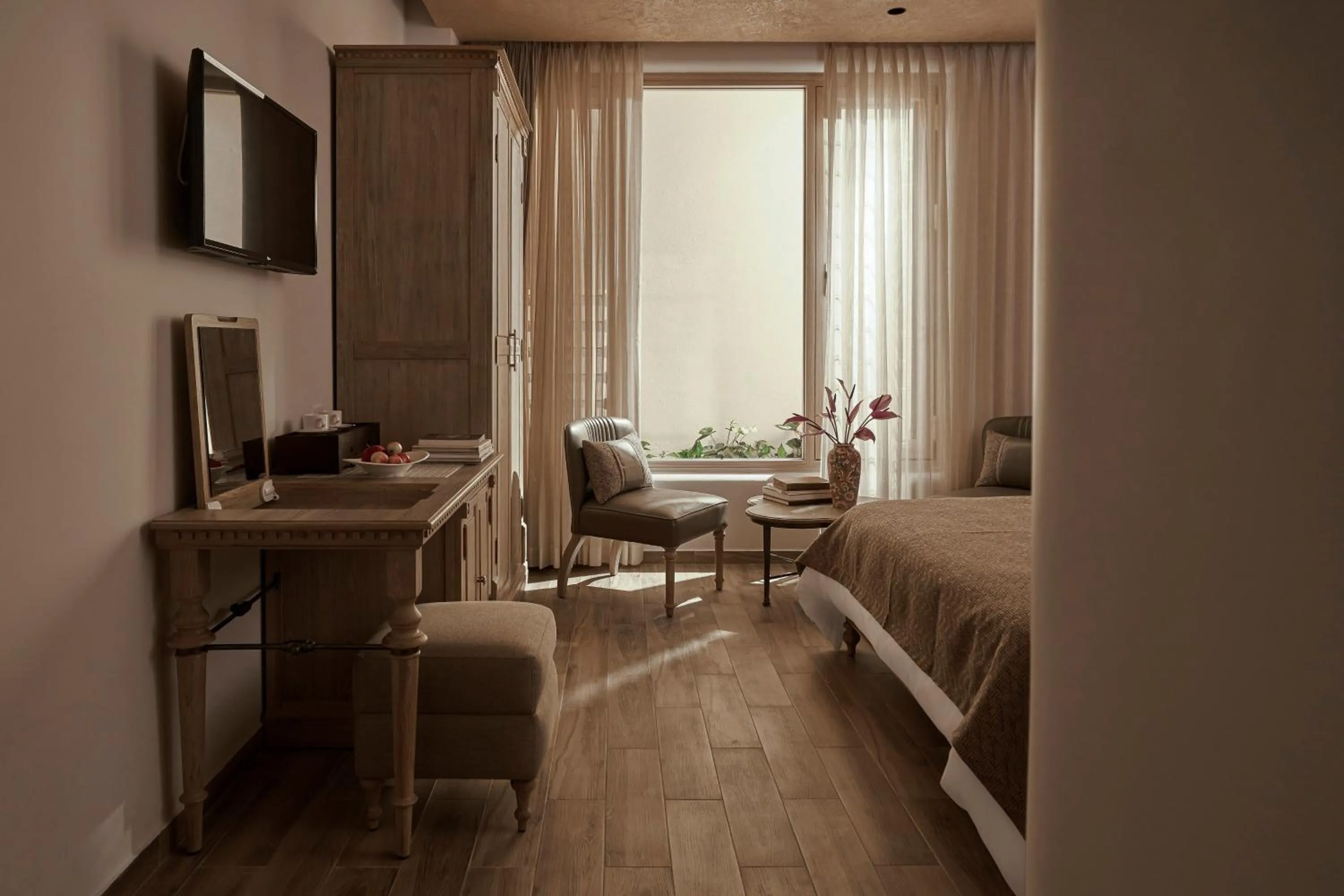 Seating area, Bed in Le Récit Boutique Hôtel de Dalat