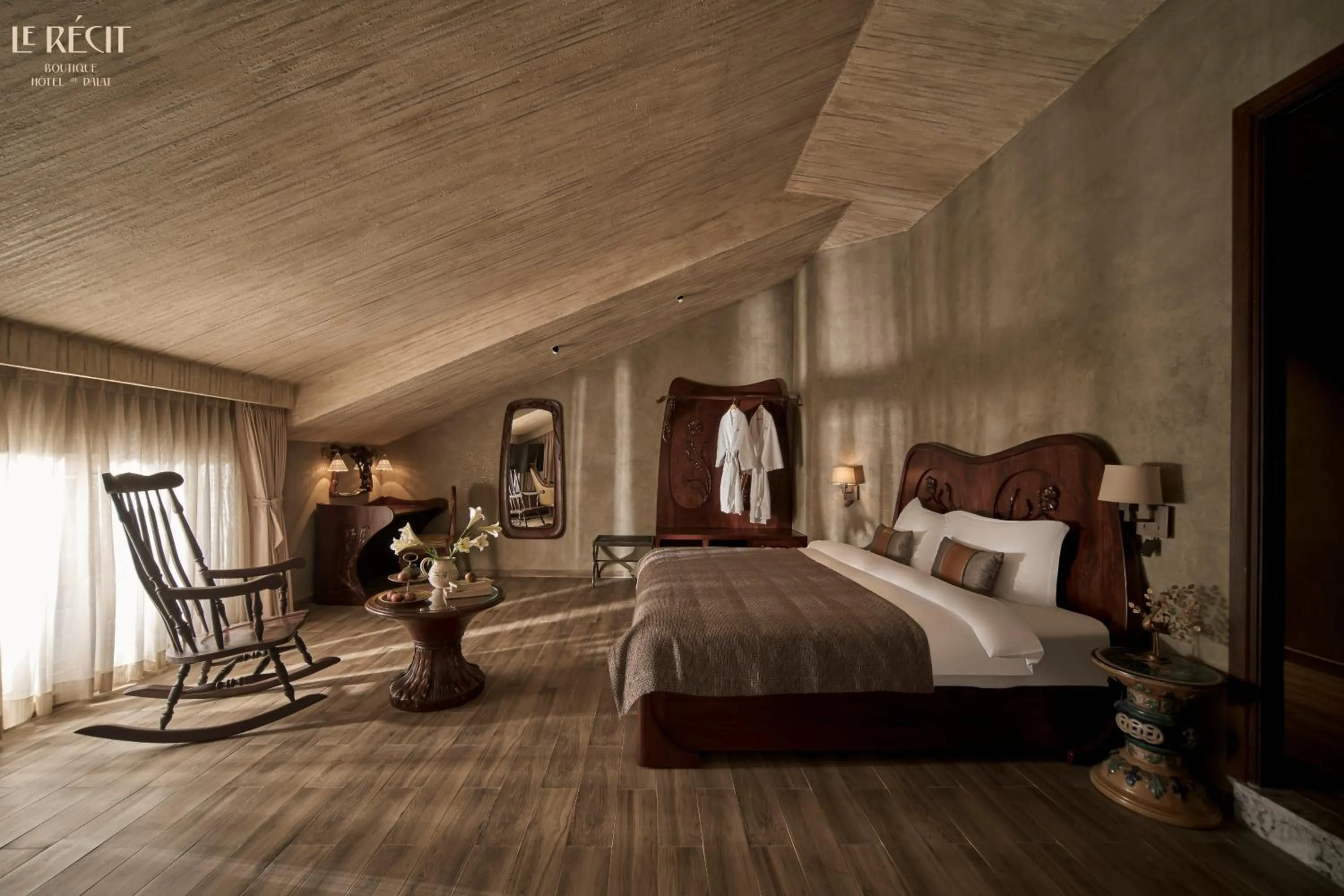 Bed in Le Récit Boutique Hôtel de Dalat