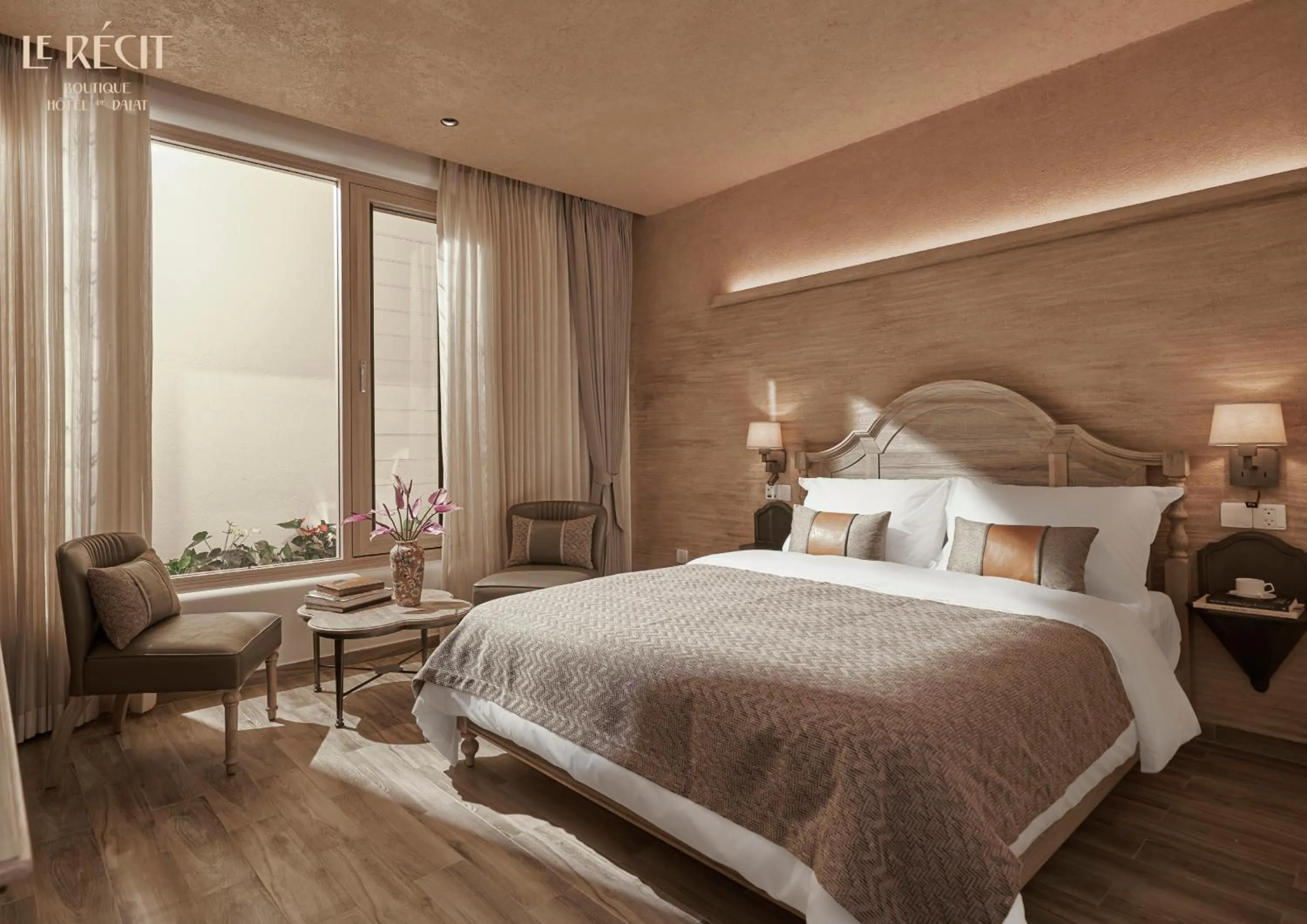 Photo of the whole room, Bed in Le Récit Boutique Hôtel de Dalat