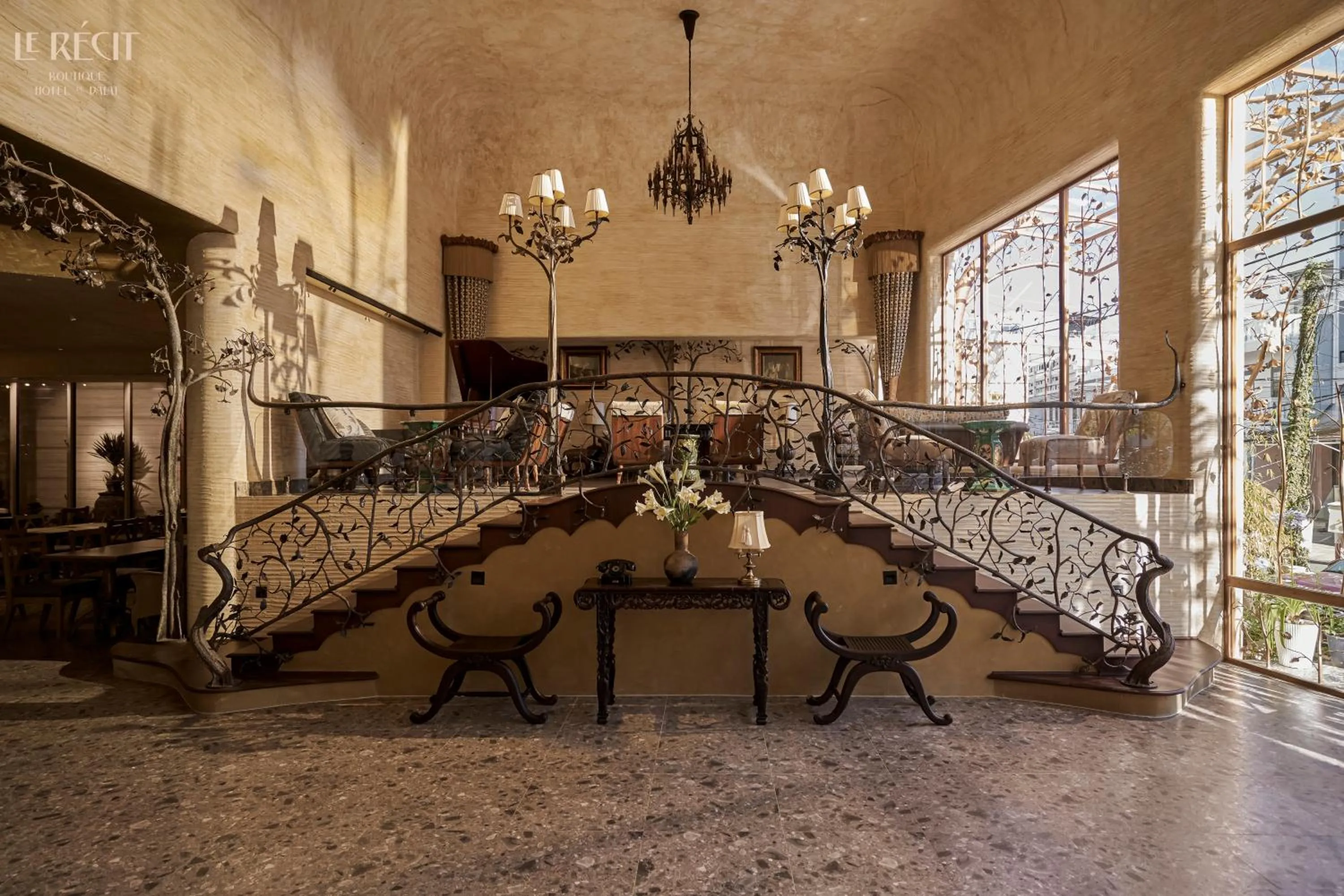 Lobby or reception in Le Récit Boutique Hôtel de Dalat