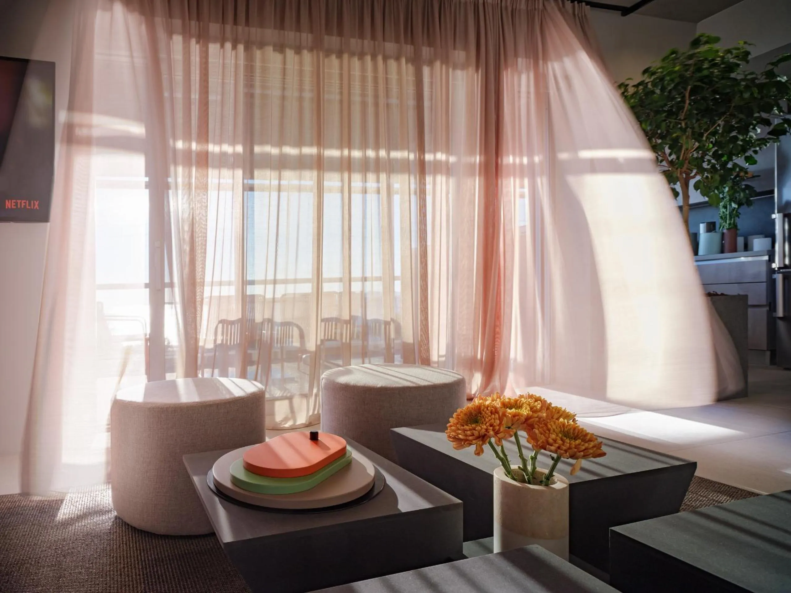 Living room in 3 Olive Trees