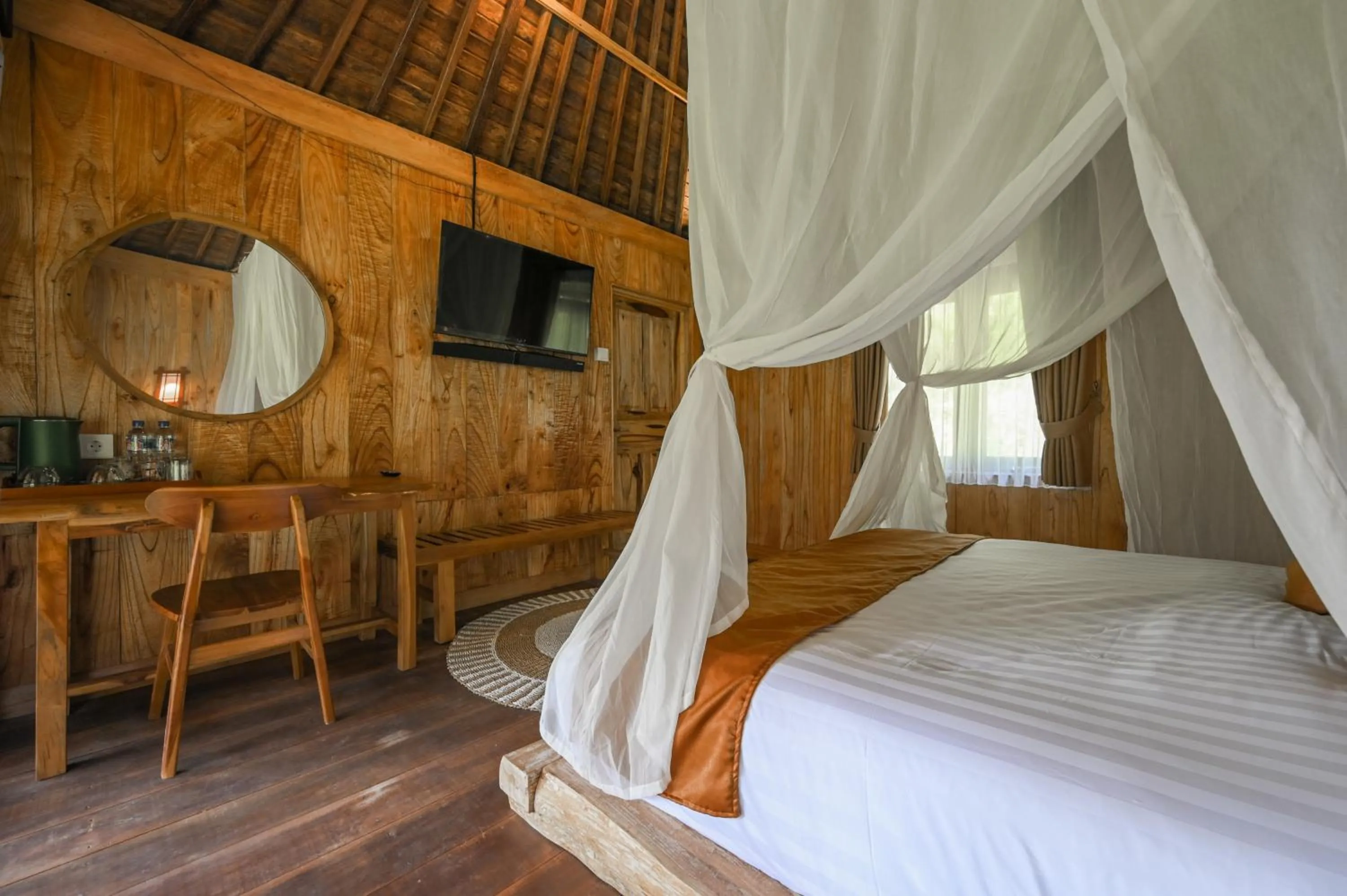 Bedroom, Bed in Keuma Villa & Resto Jatiluwih by The Lavana