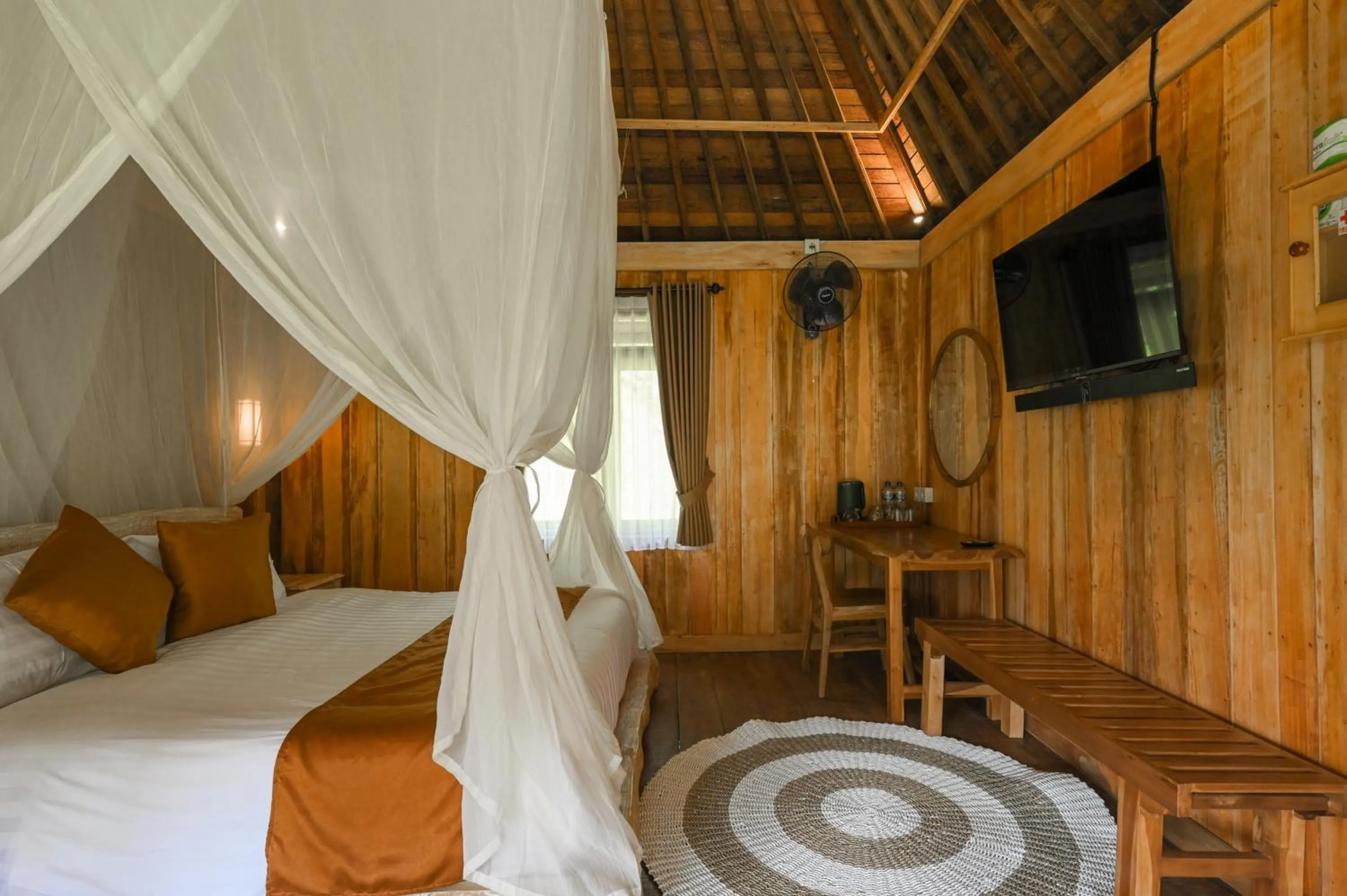 Bedroom, Bed in Keuma Villa & Resto Jatiluwih by The Lavana