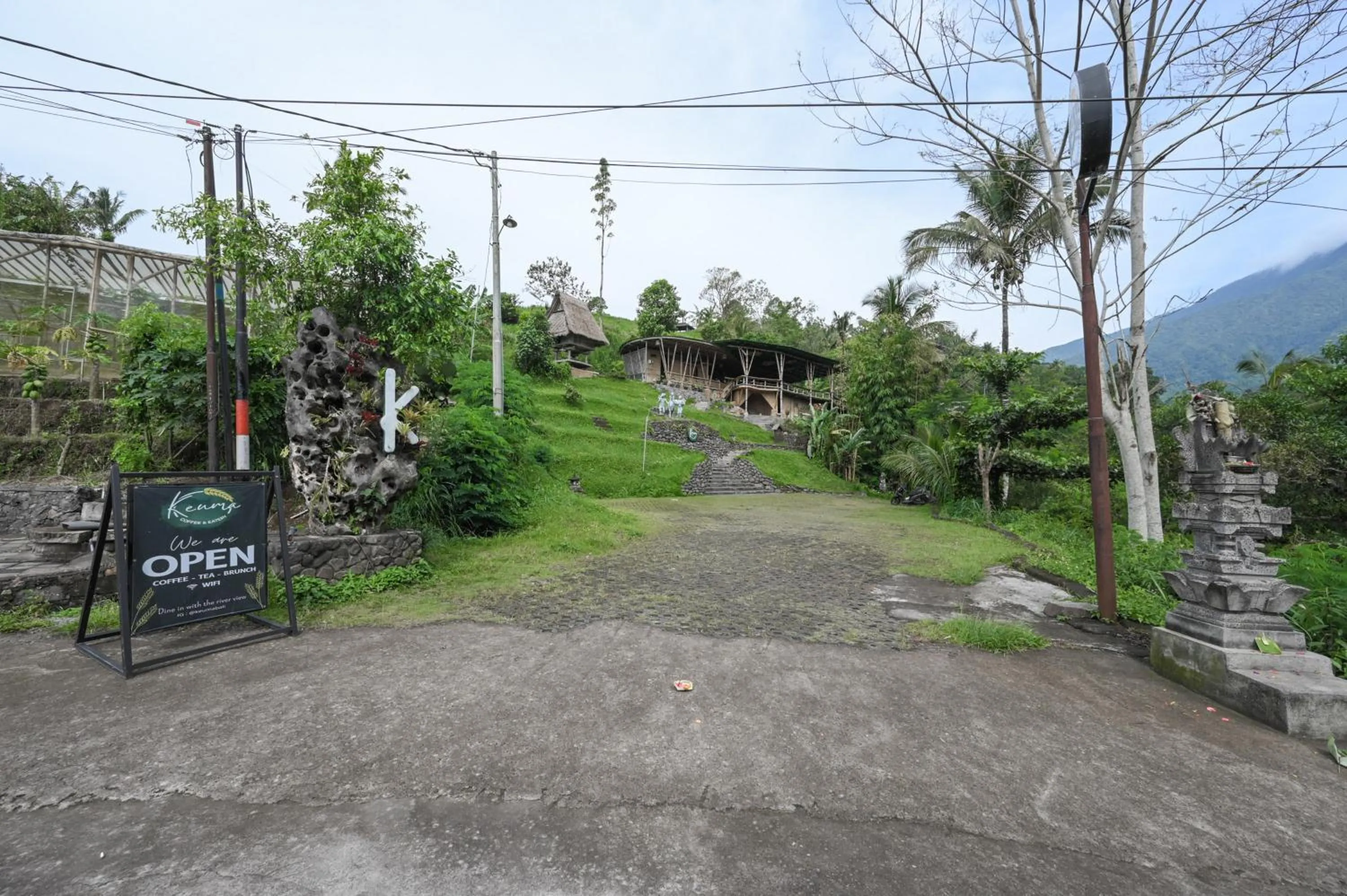 Facade/entrance in Keuma Villa & Resto Jatiluwih by The Lavana