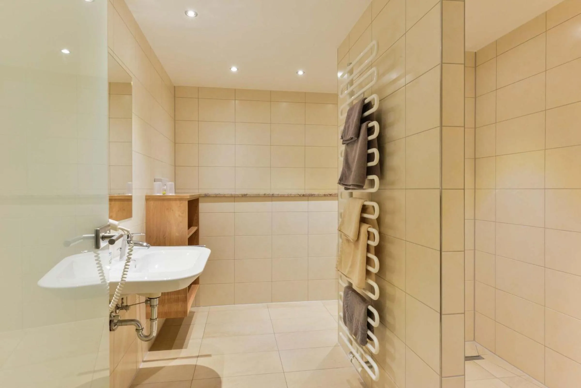 Bathroom in Hotel Sixt