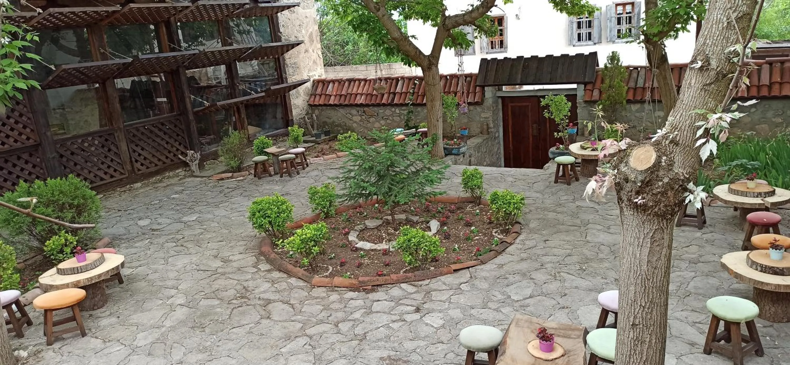 Patio in Paphlagonia Yoruk Muratoglu Konak