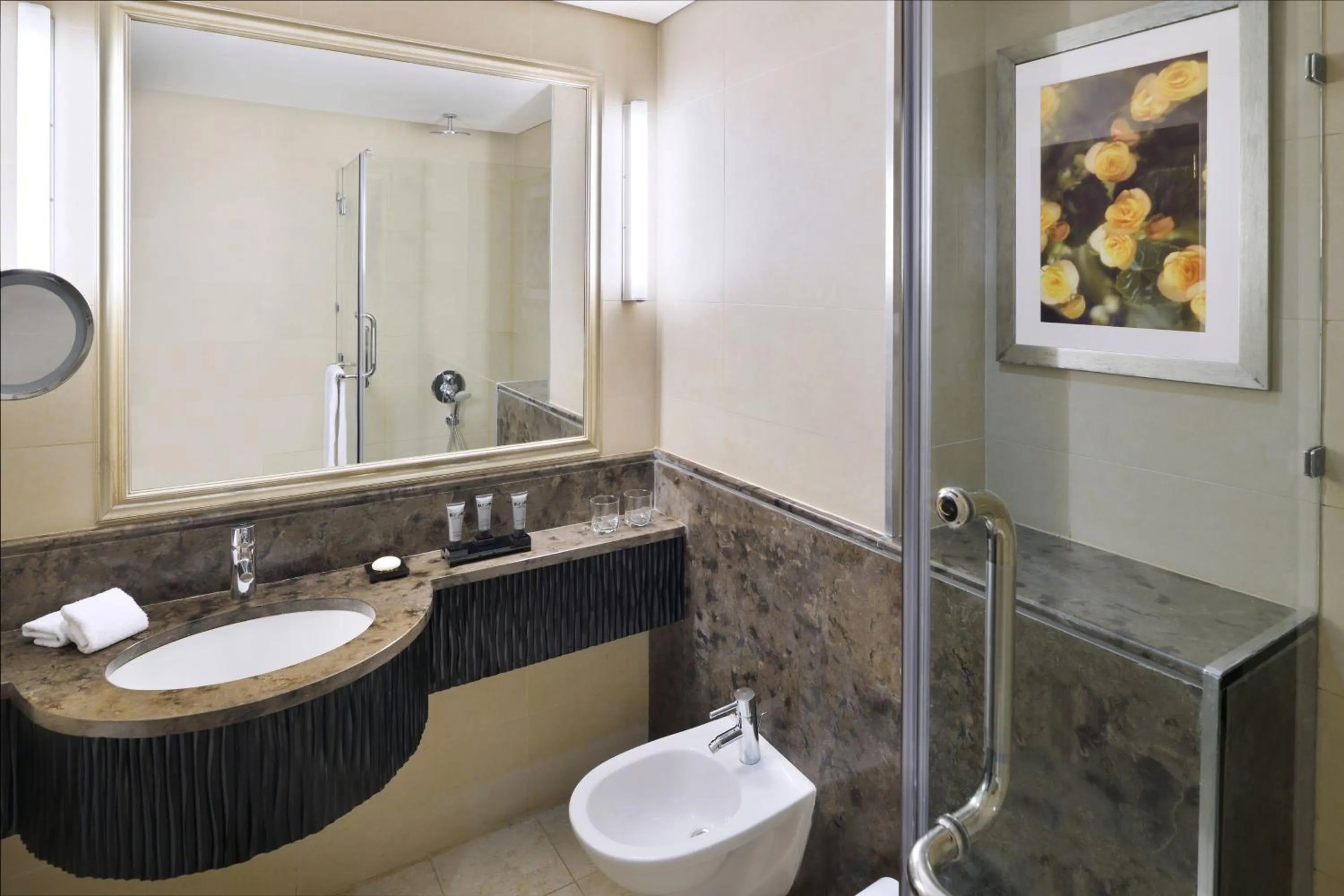 Bathroom in Petra Marriott Hotel