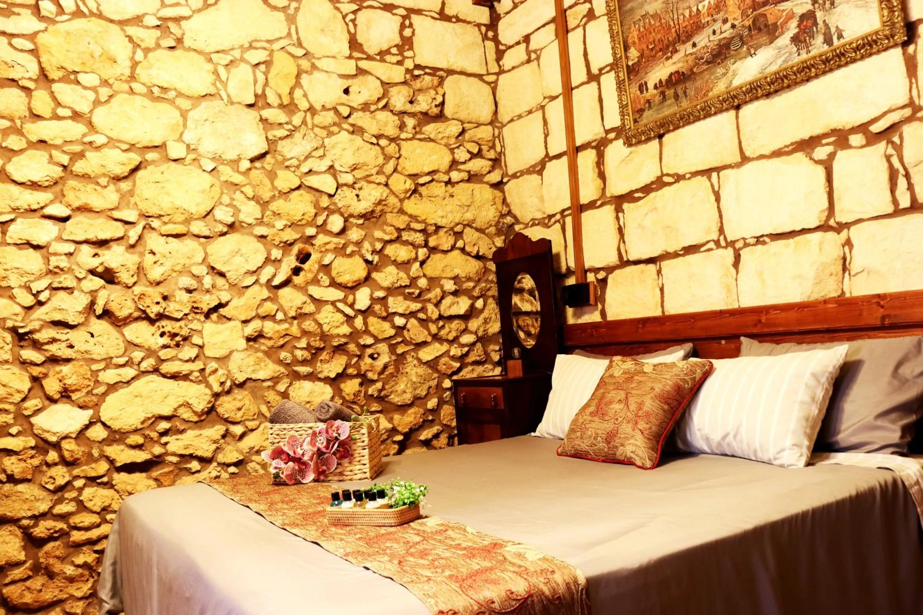 Bedroom in Il-Bàrraġ Farmhouse B&B - Gozo Traditional Hospitality