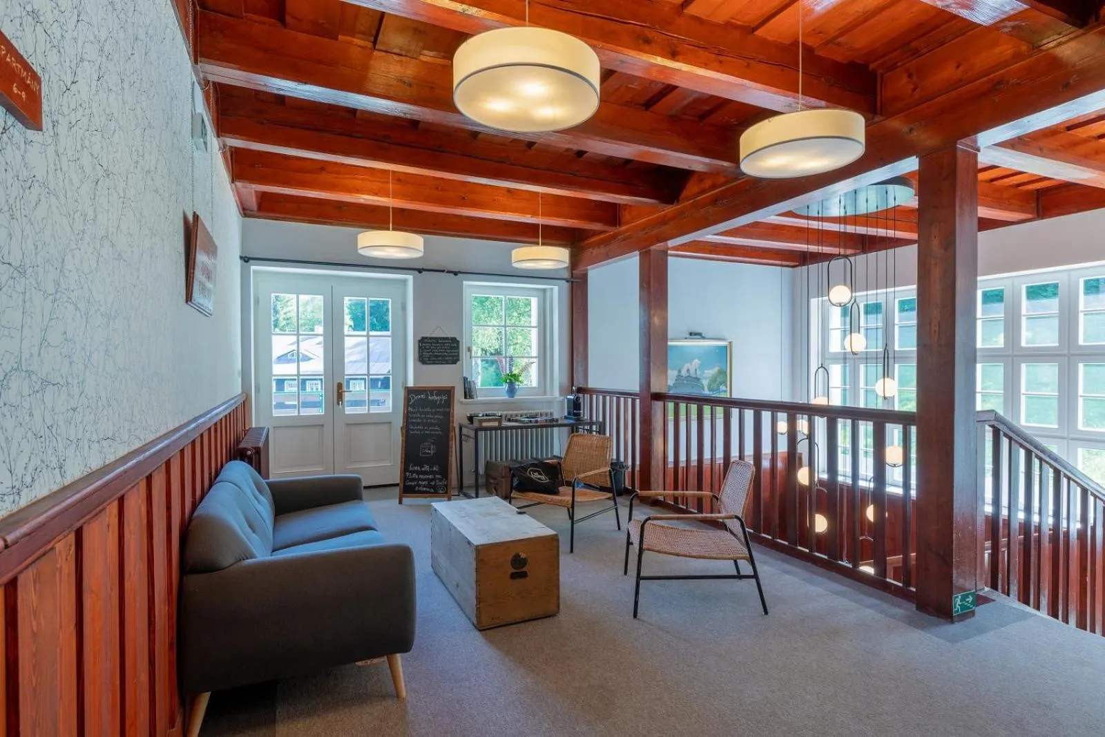 Seating area in Aparthotel Panorama