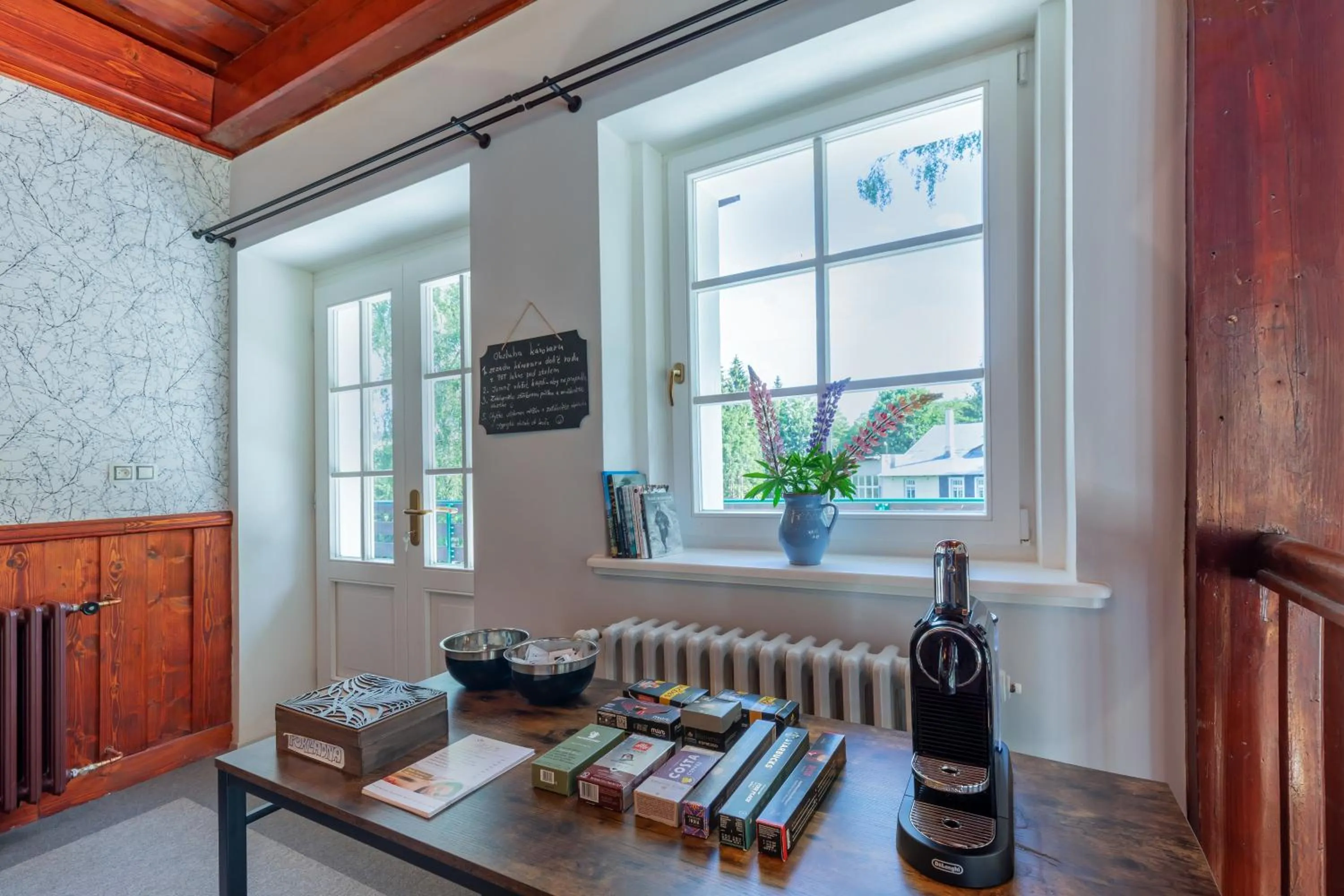 Seating area in Aparthotel Panorama