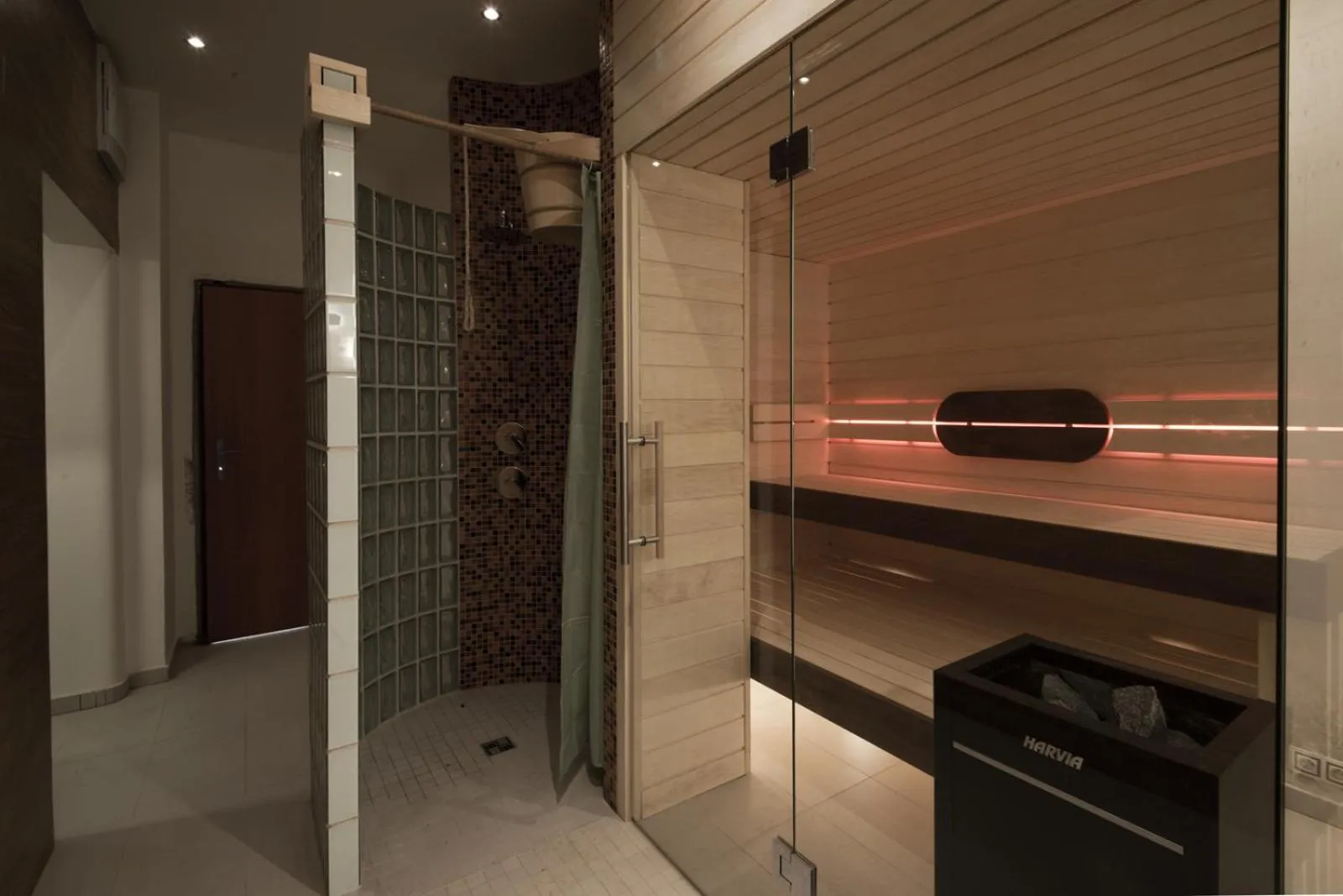 Sauna in Aparthotel Panorama