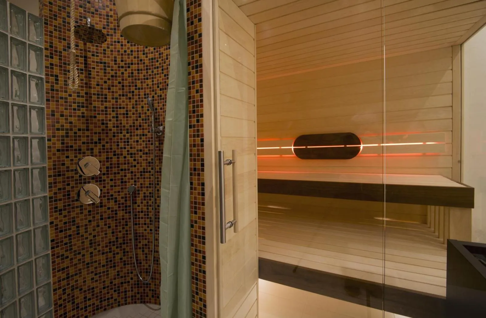 Sauna in Aparthotel Panorama