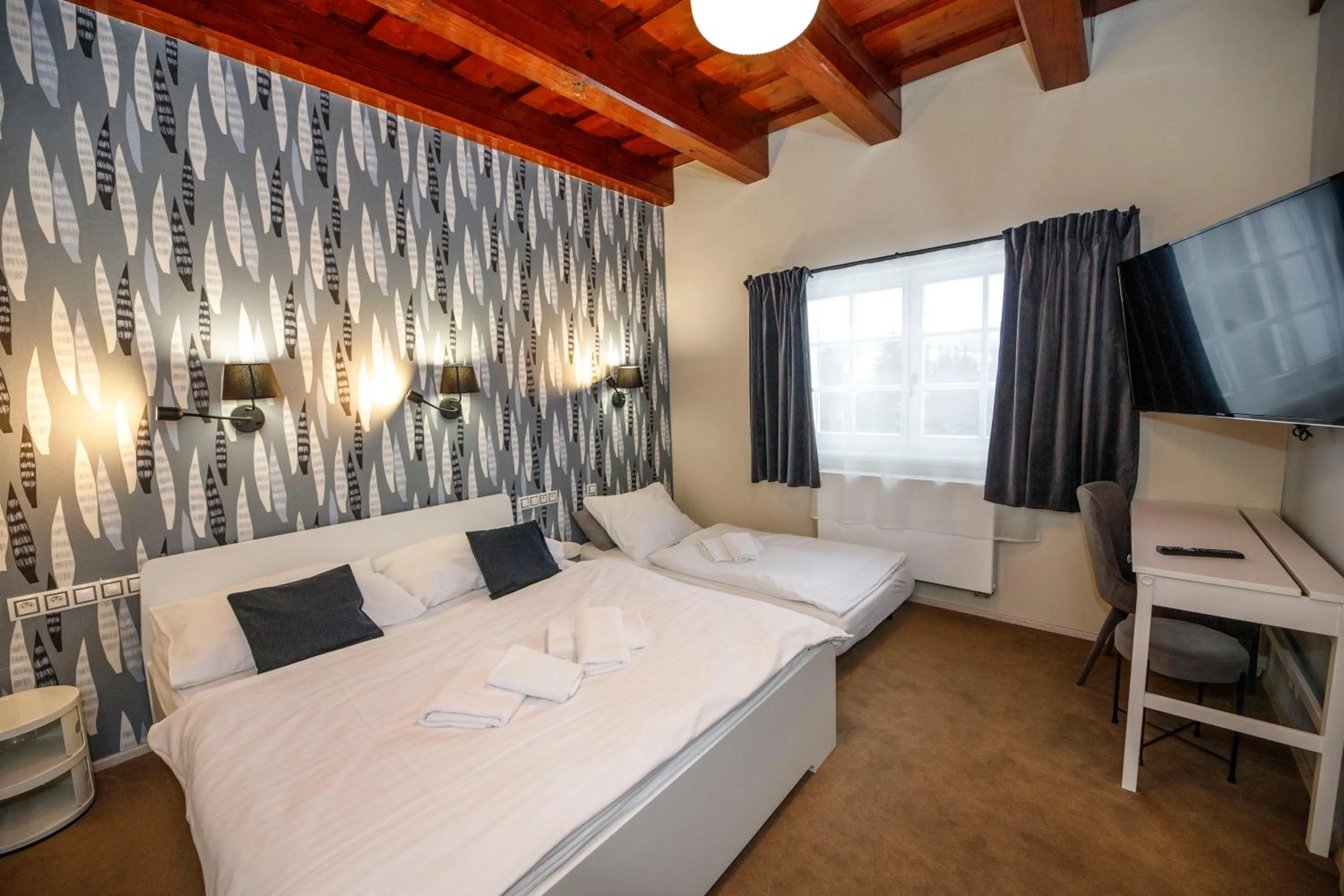 Bedroom, Bed in Aparthotel Panorama