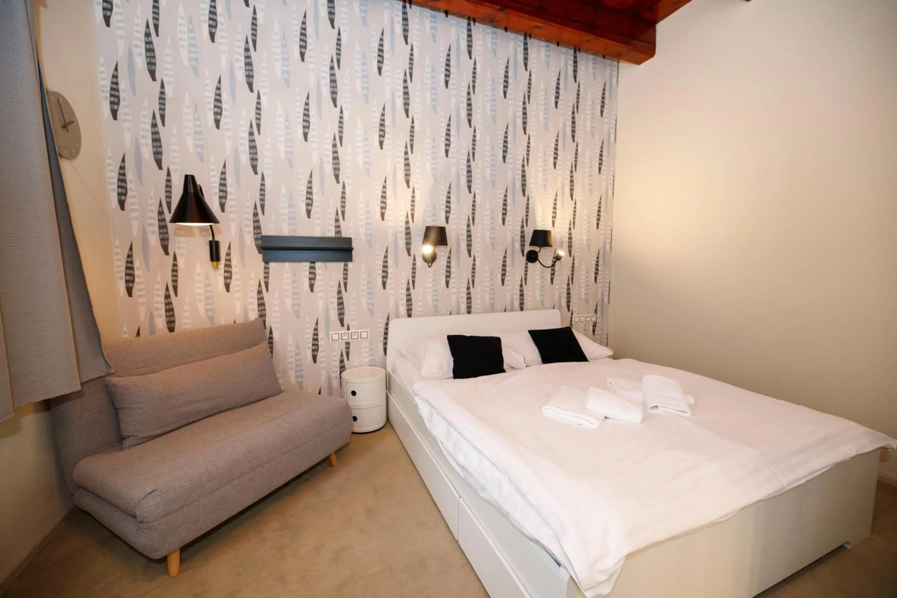 Bed in Aparthotel Panorama